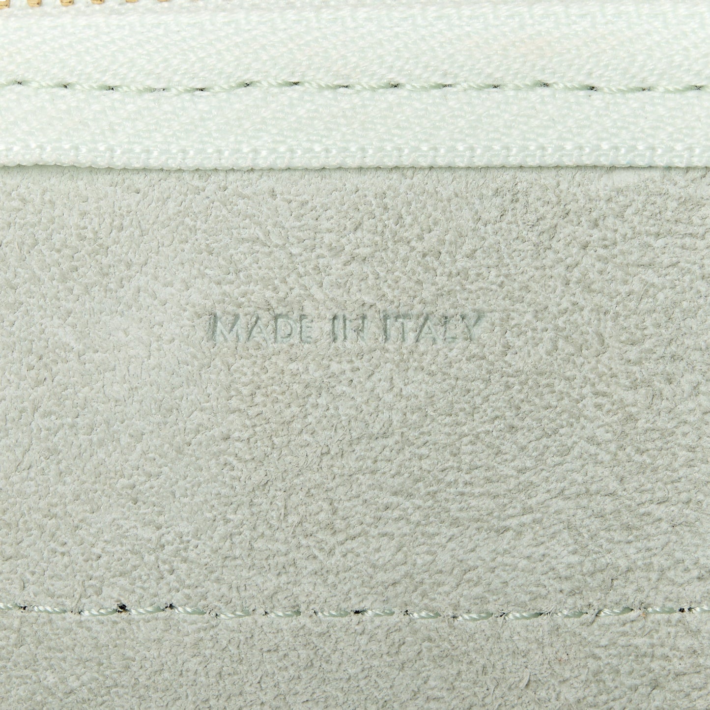 Grained Calfskin Micro Belt Bag Jade