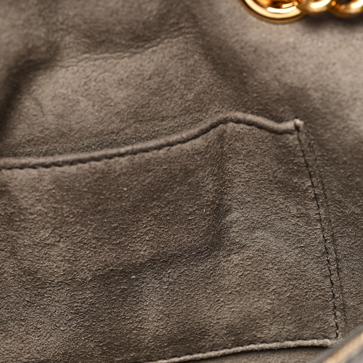 Glazed Fabric Vitello Century FF 1974 Stamp Patch Mini Double F Crossbody Bag Mogano Panna Black