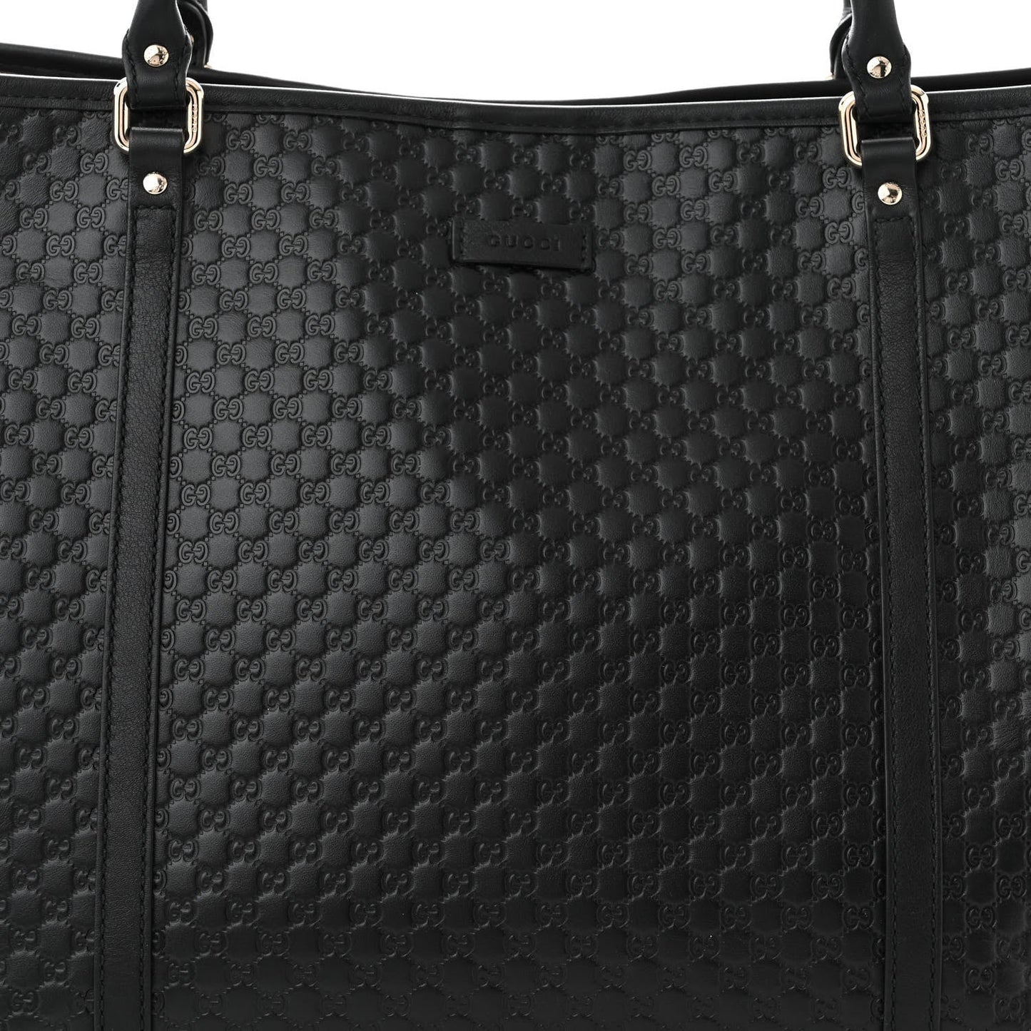Microguccissima Large Joy Tote Black