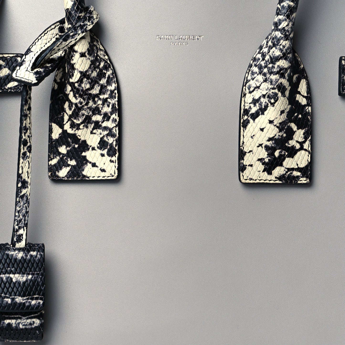 Calfskin Embossed Python Small Sac De Jour Souris