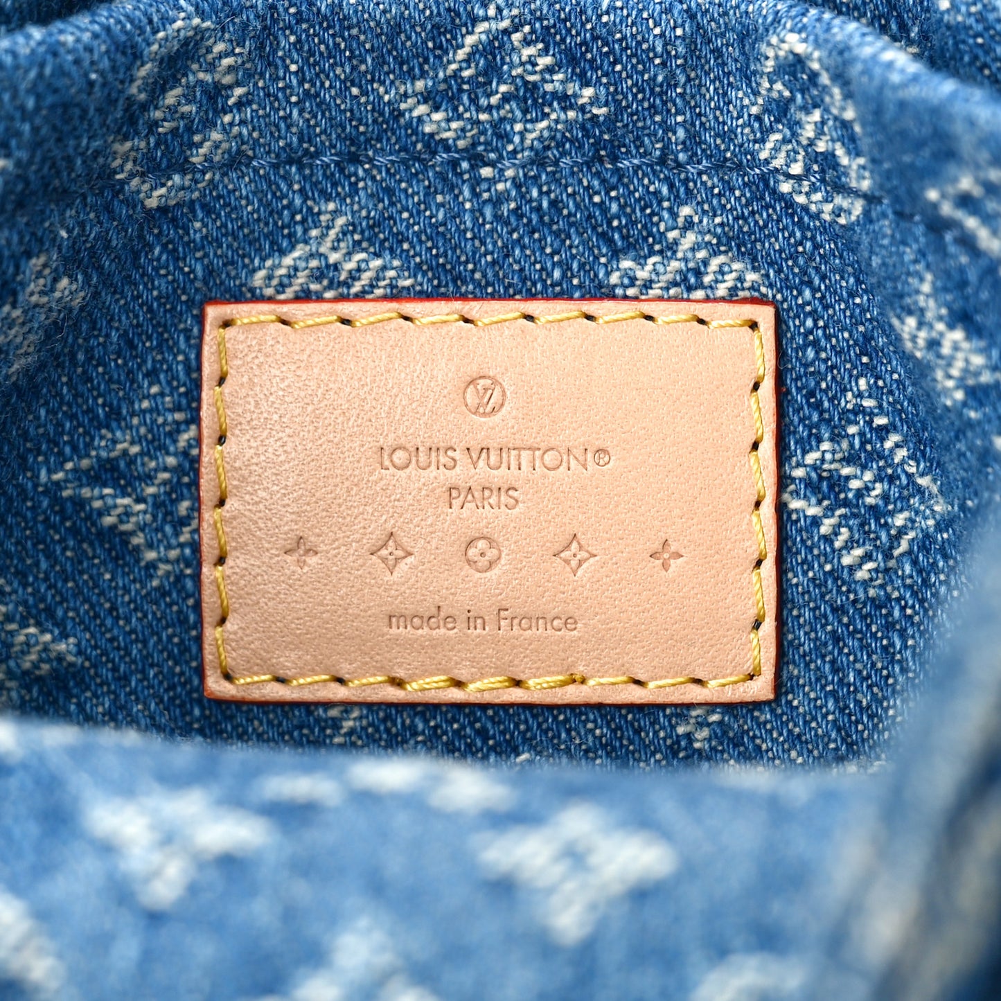 Monogram Denim Sunset Blue