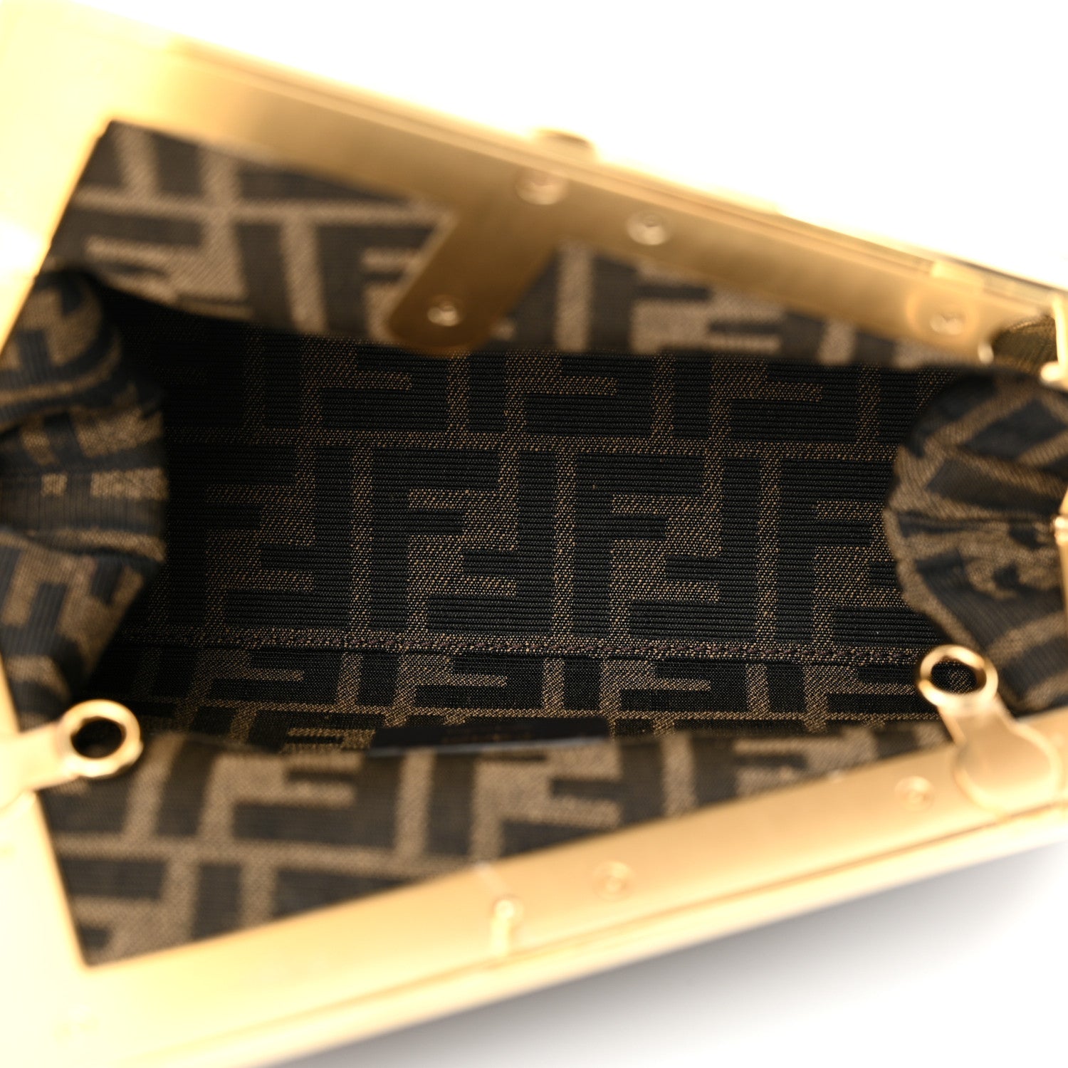 Fendi Shiny Nappa Small Fendi First Chocolate 5 of 11