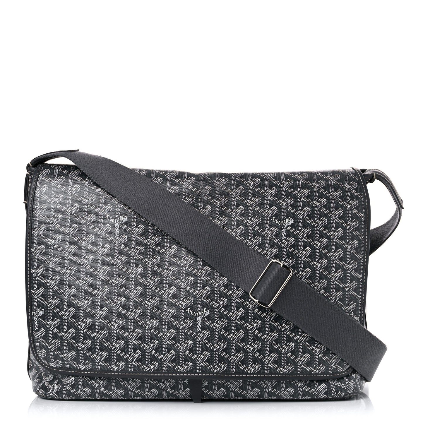Goyardine Capetien Messenger Bag Grey