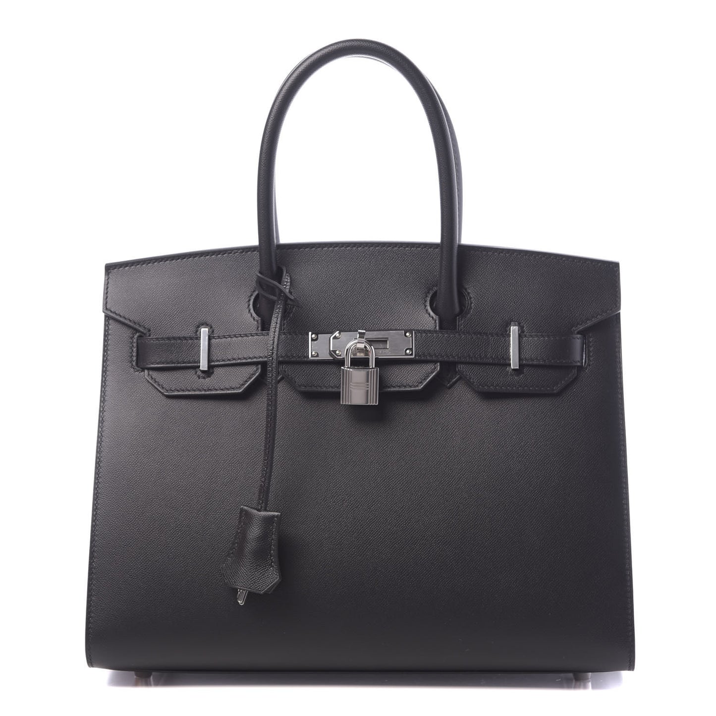 Madame Calfskin Birkin Sellier 30 Black