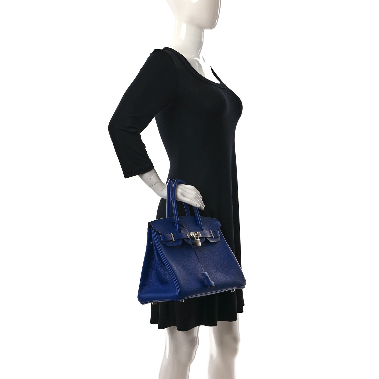 Epsom BIRKIN 30 Bleu Electrique