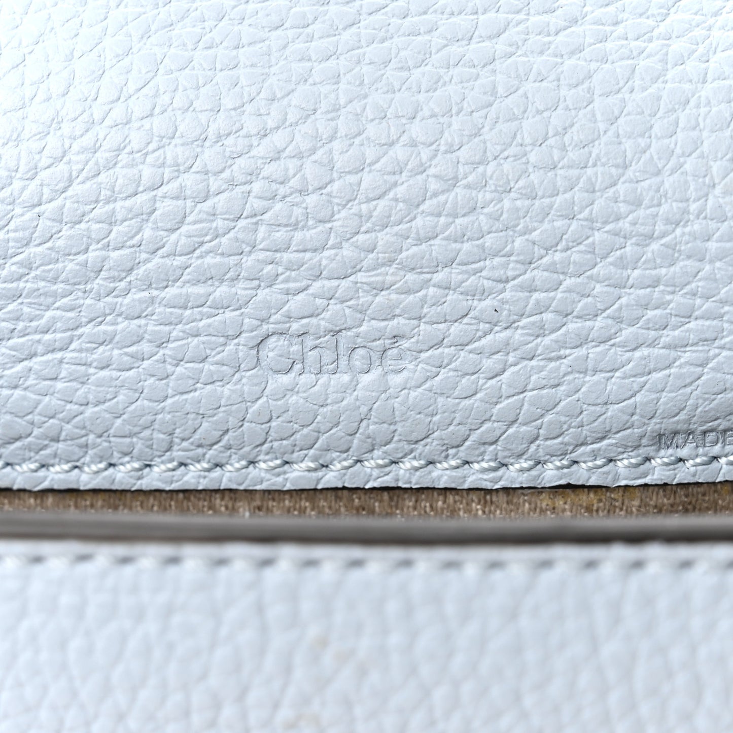Calfskin Nano Marcie Saddle Bag Shady Blue