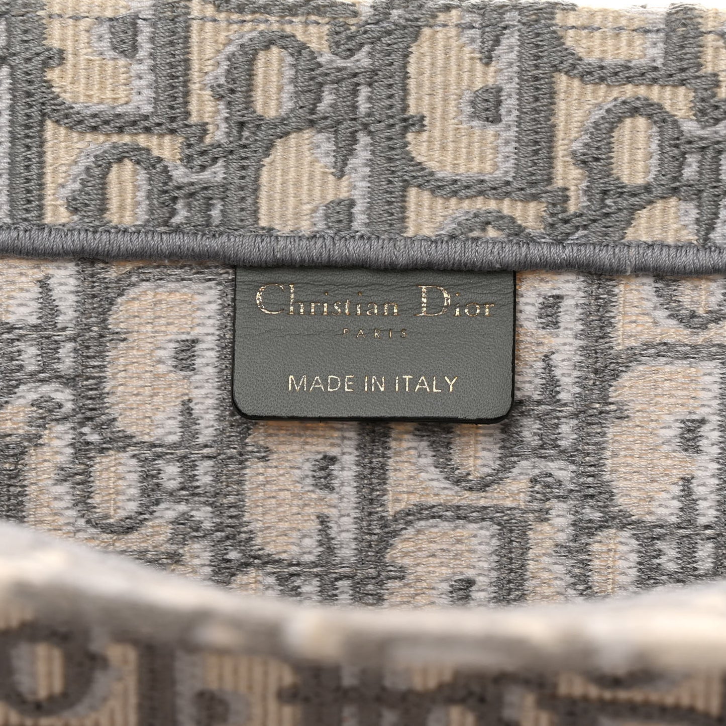 Oblique Large Book Tote Grey