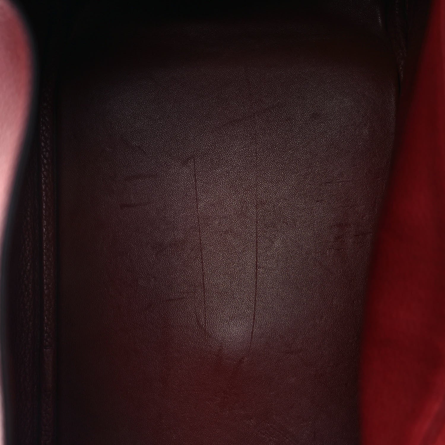 Hermes Taurillon Clemence Lindy 34 Rouge Grenat 10 of 10