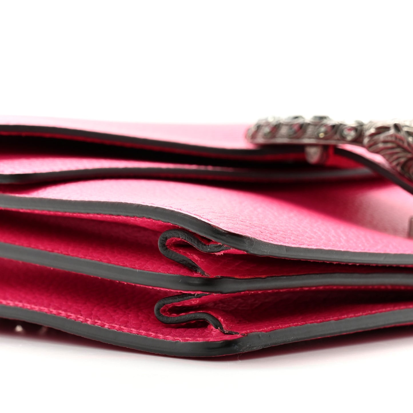Dollar Calfskin Small Dionysus Shoulder Bag Box Pink