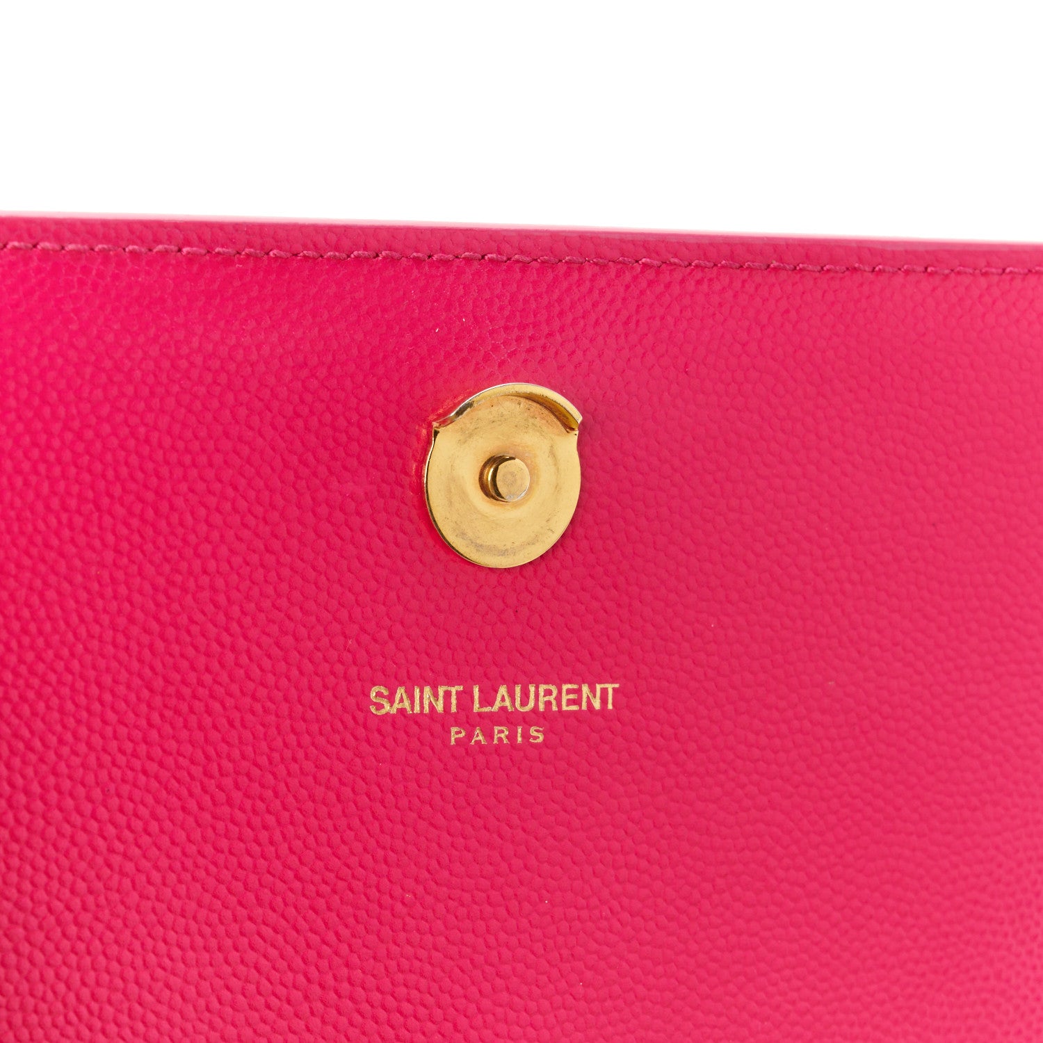 Saint Laurent Grain De Poudre Small Monogram Kate Satchel Bubblegum 6 of 11