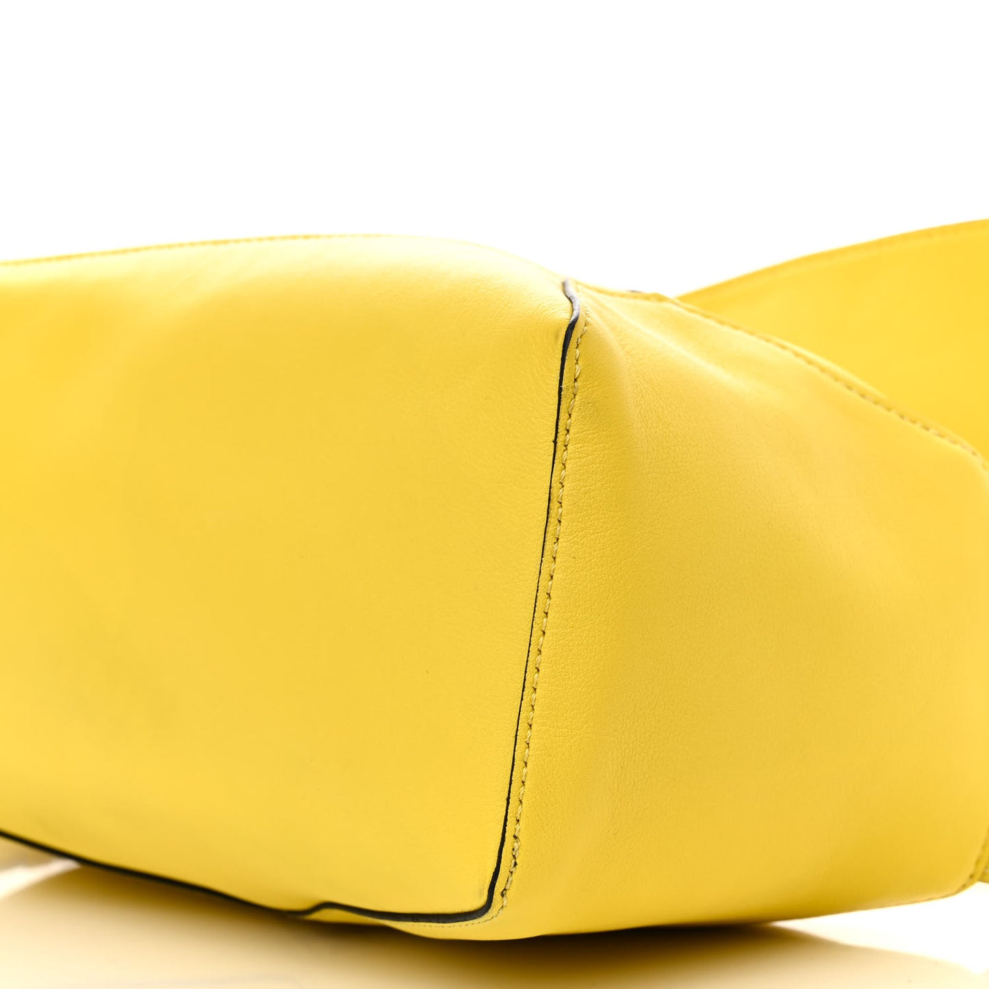 Calfskin Puzzle Hobo Lemon