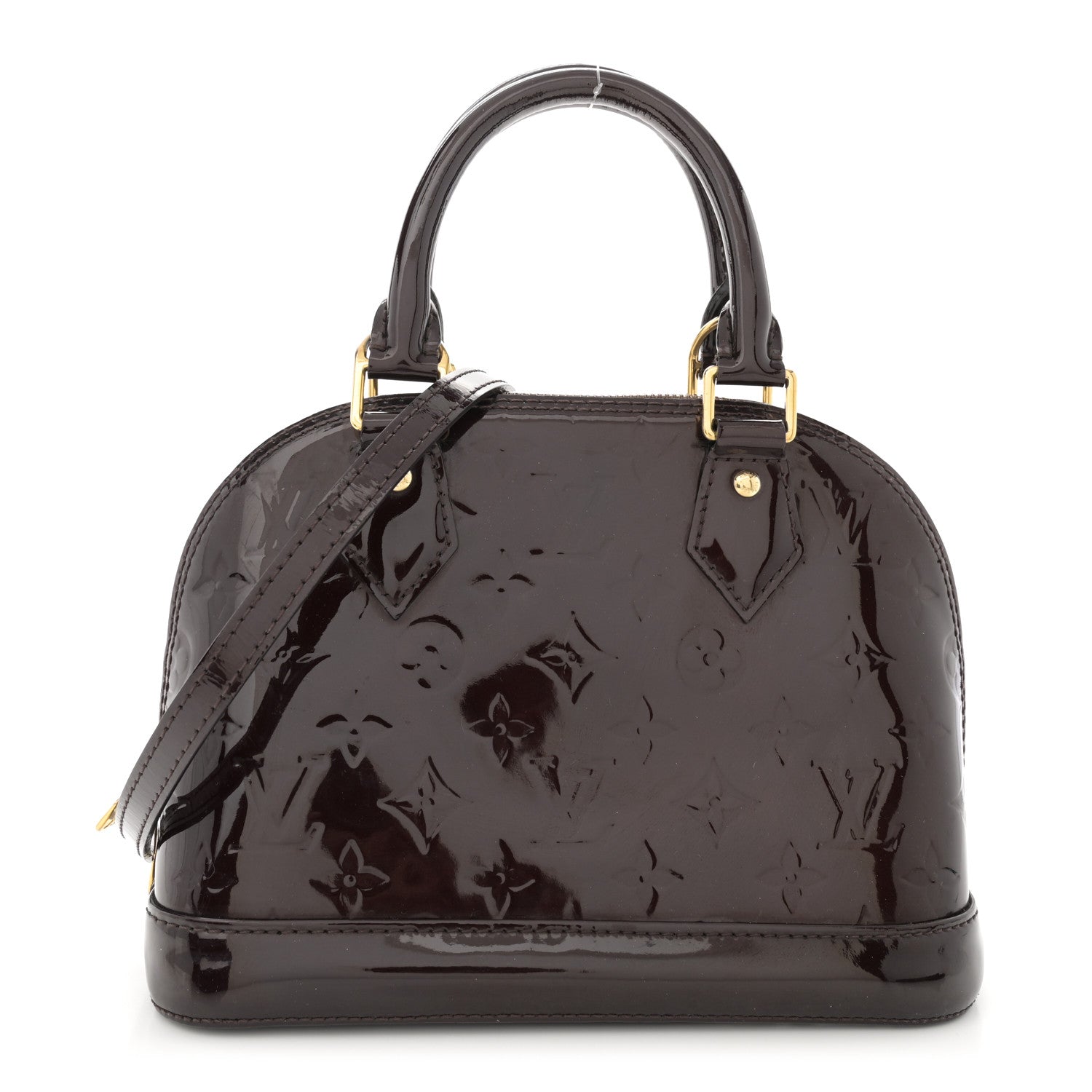 Louis Vuitton Vernis Alma BB Amarante 1 of 11