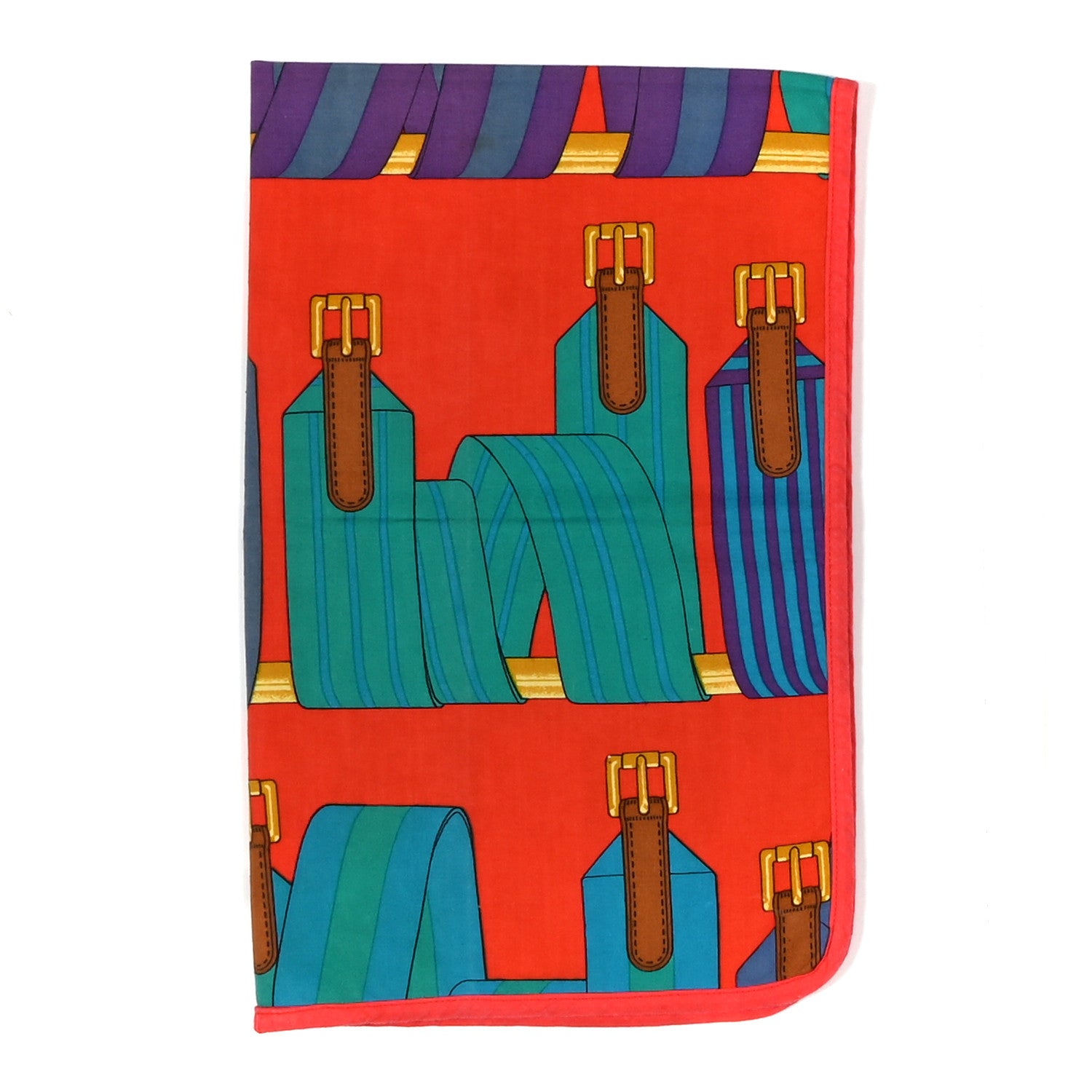 Hermes Cotton Les Sangles Hand Towel 1853204 – FASHIONPHILE