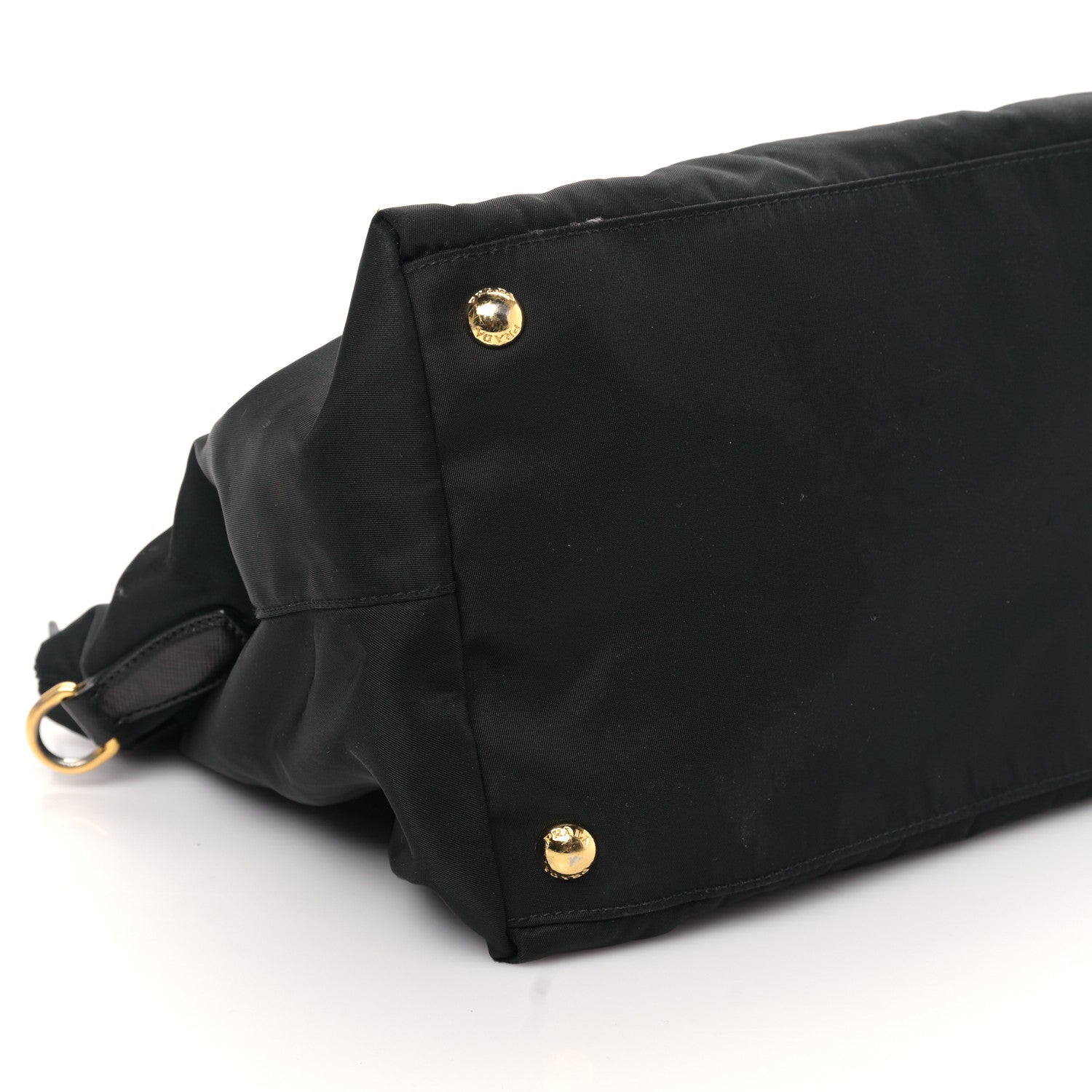 Prada Saffiano Tessuto Nylon Tote Black 7 of 8