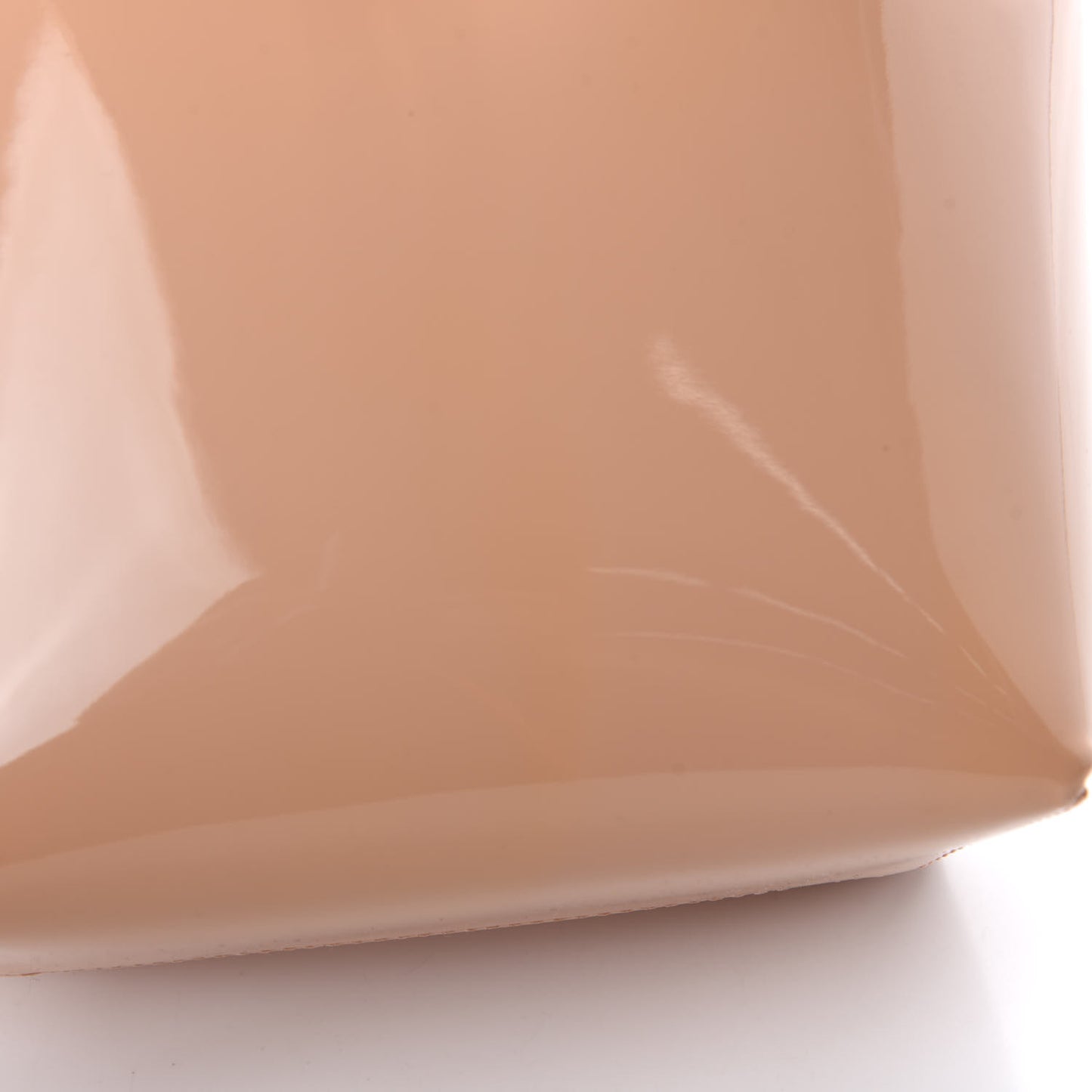 Patent Calfskin Mini Bucket Bag Rosa
