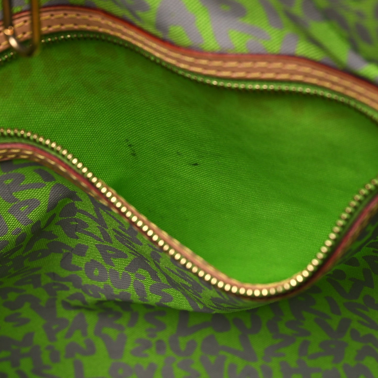 Monogram Graffiti Neverfull GM Green