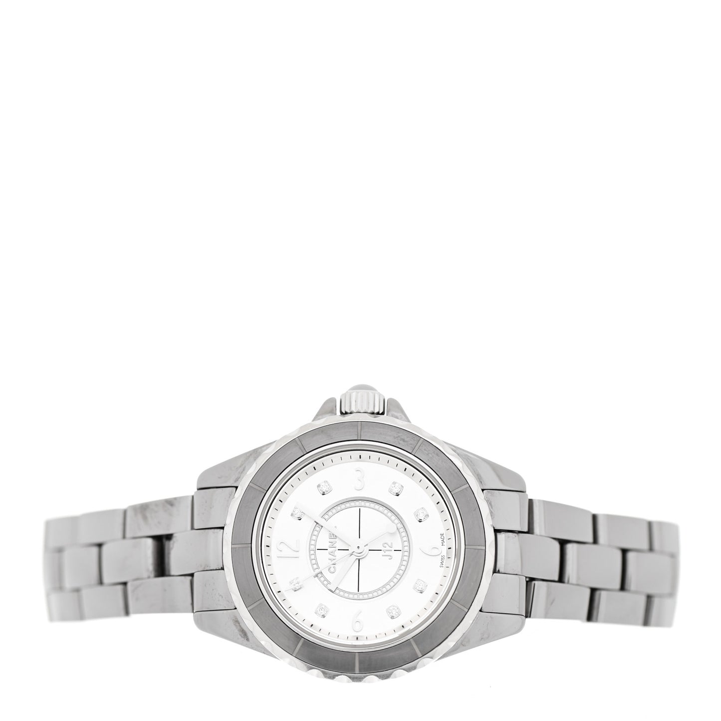 Titanium Ceramic Diamond 29mm J12 Chromatic Quartz Watch