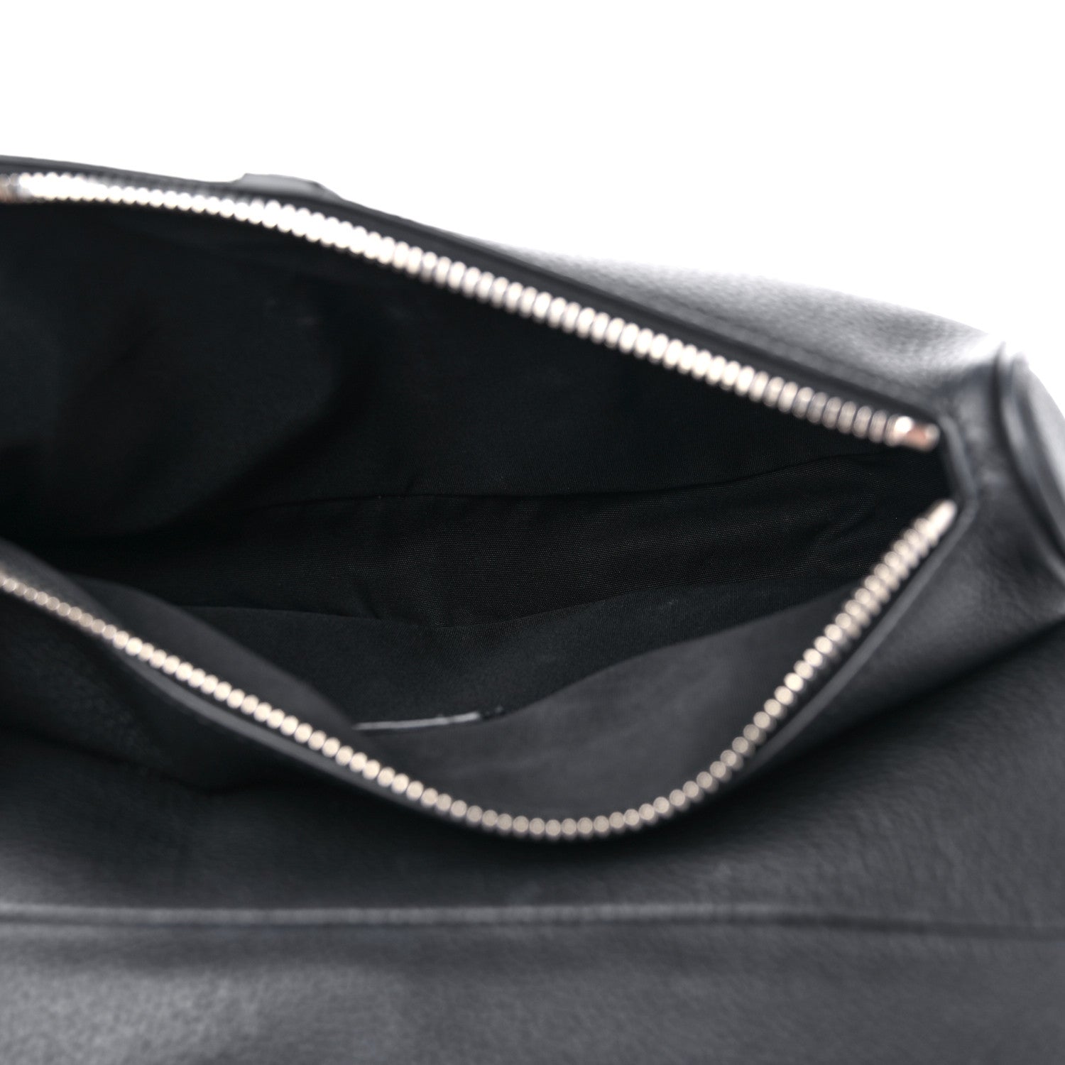 Christian Dior Calfskin Mens Saddle Bag Black 9 of 21