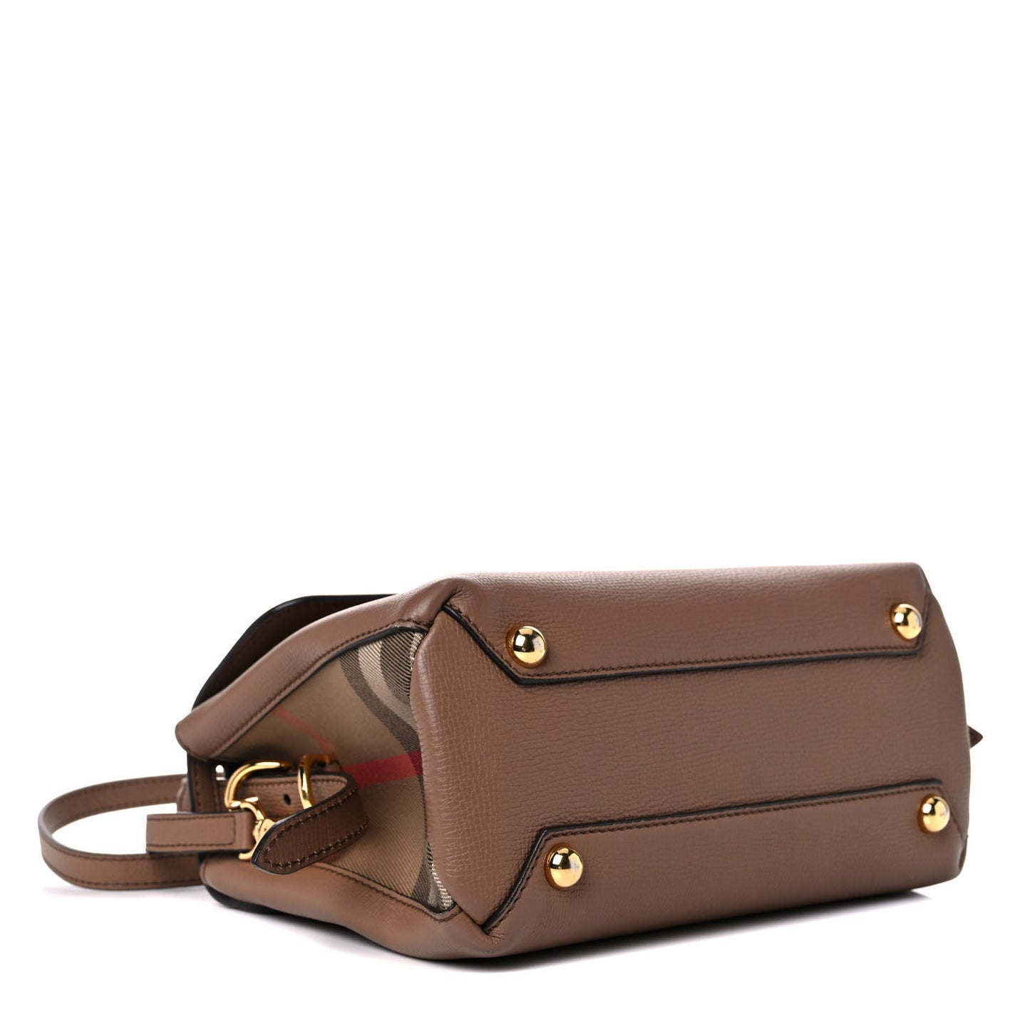 Derby Calfskin House Check Small Camberley Dark Sand