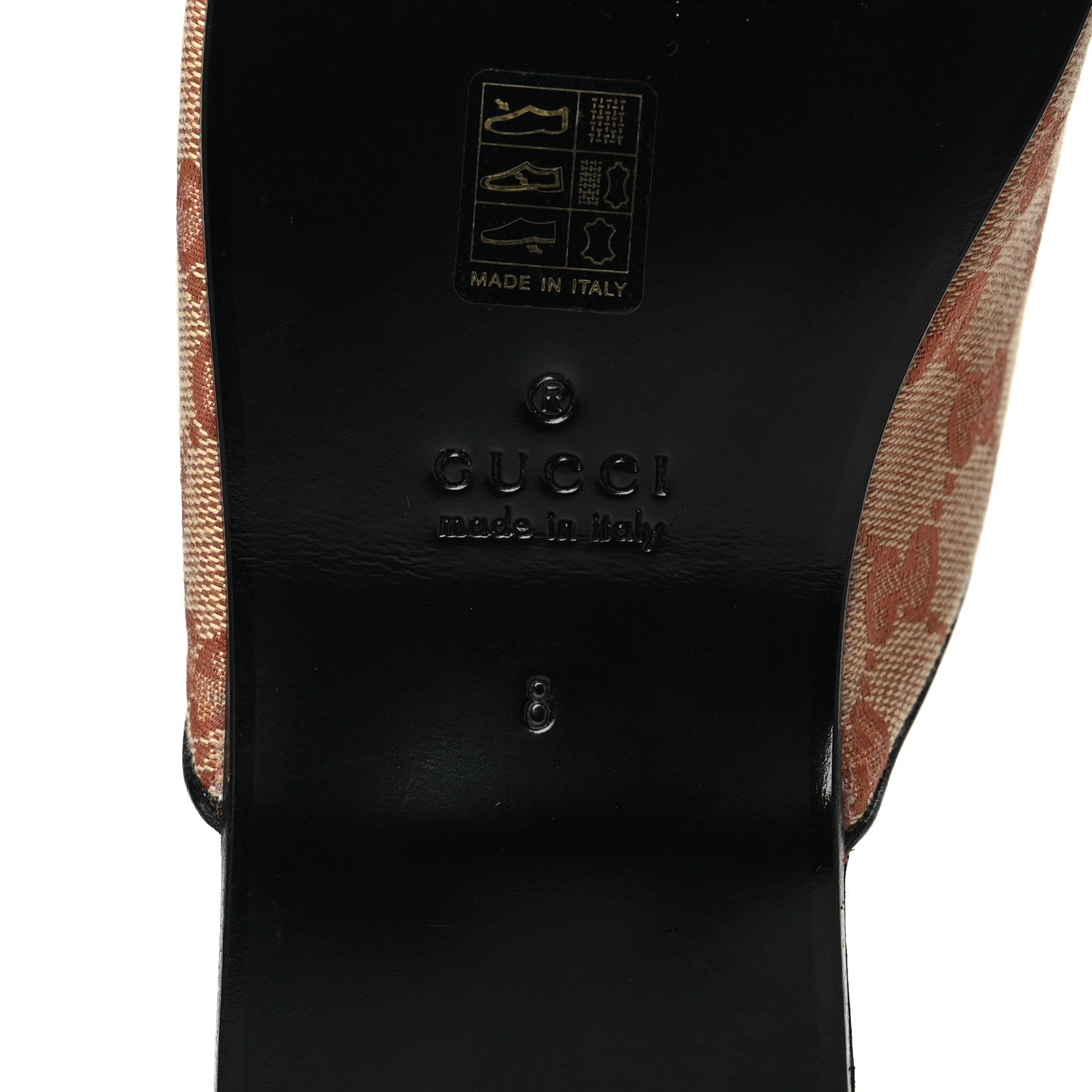 Gucci X MLB Monogram NY Yankees Embroidered Mens GG Slippers 8 Beige Ruggine 7 of 10