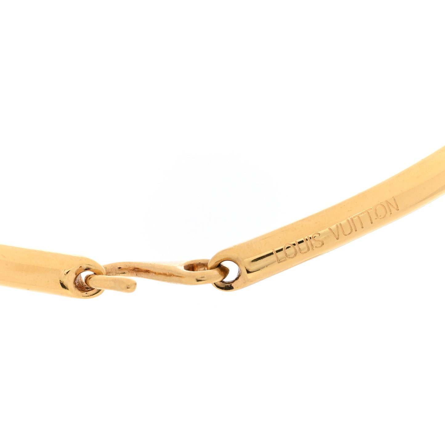 Metal Pure Choker Necklace Gold