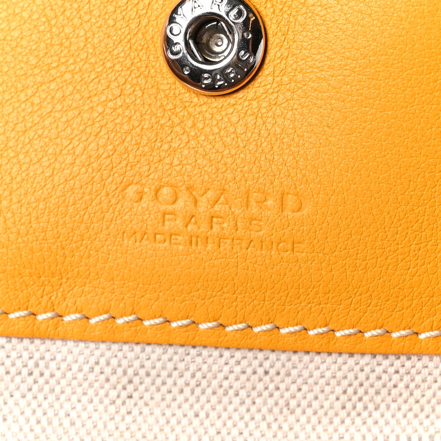 Goyard Goyardine Saint Louis GM Yellow 7 of 14