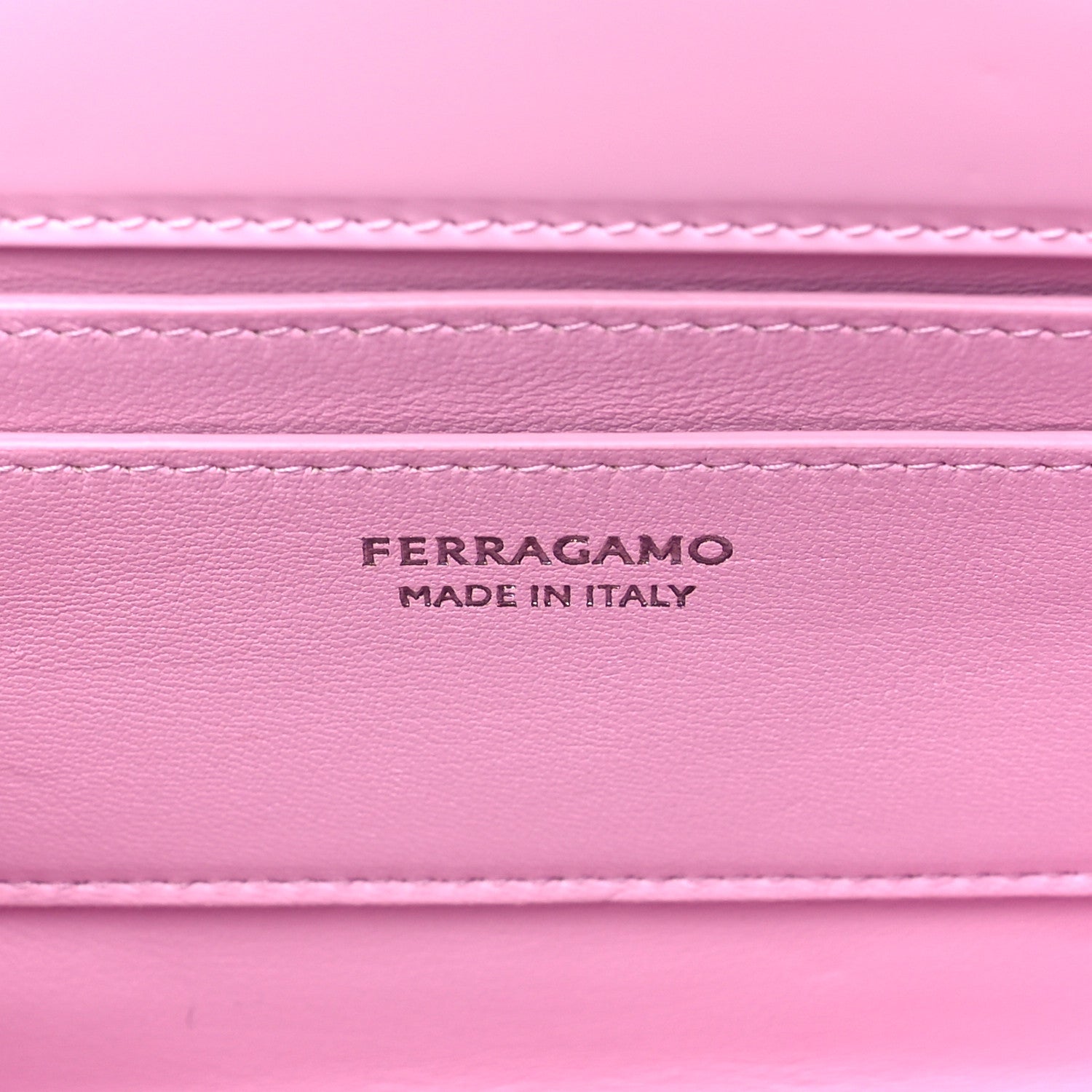 Salvatore Ferragamo Brushed Calfskin Mini Wanda Top Handle Bag Bubble Gum 6 of 8