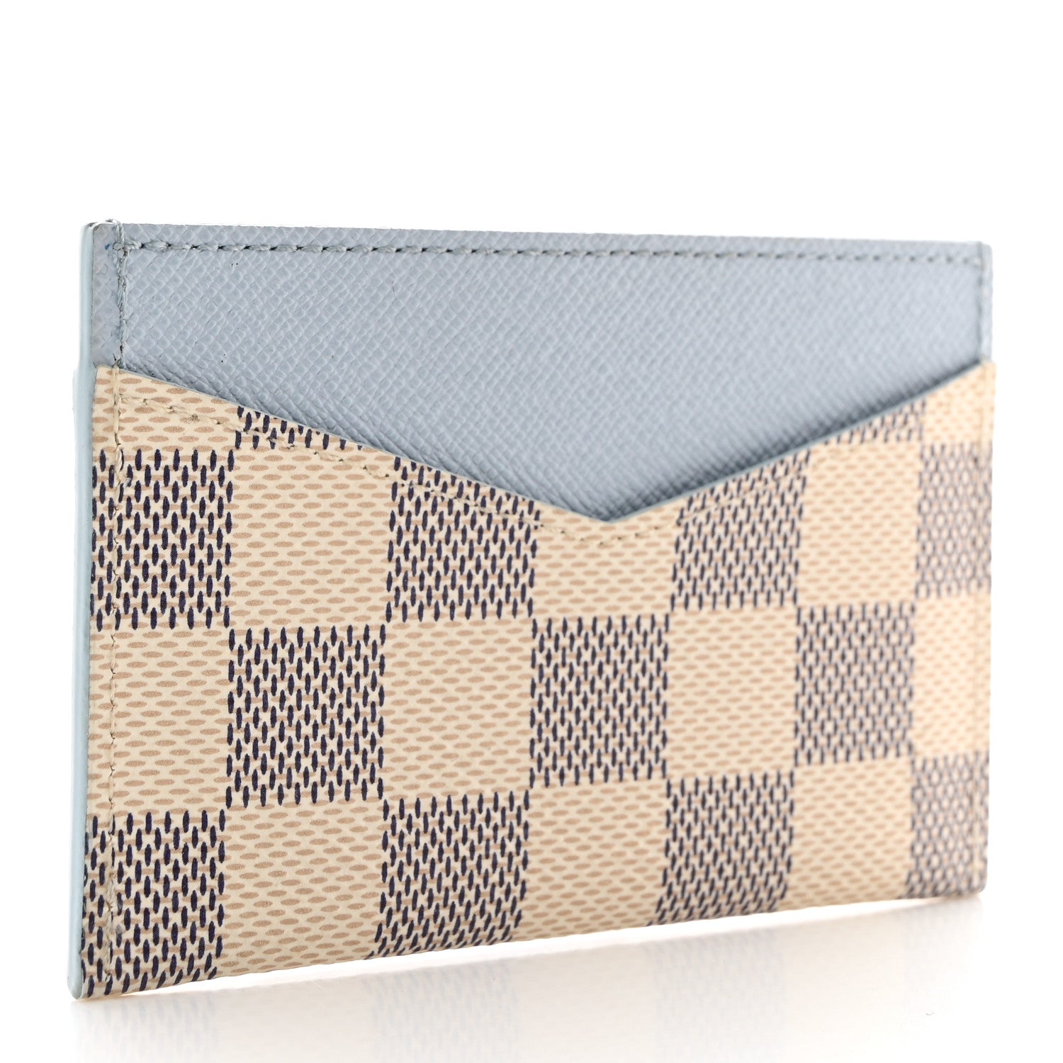 Louis Vuitton Damier Azur Daily Card Holder Olympe Blue 3 of 7