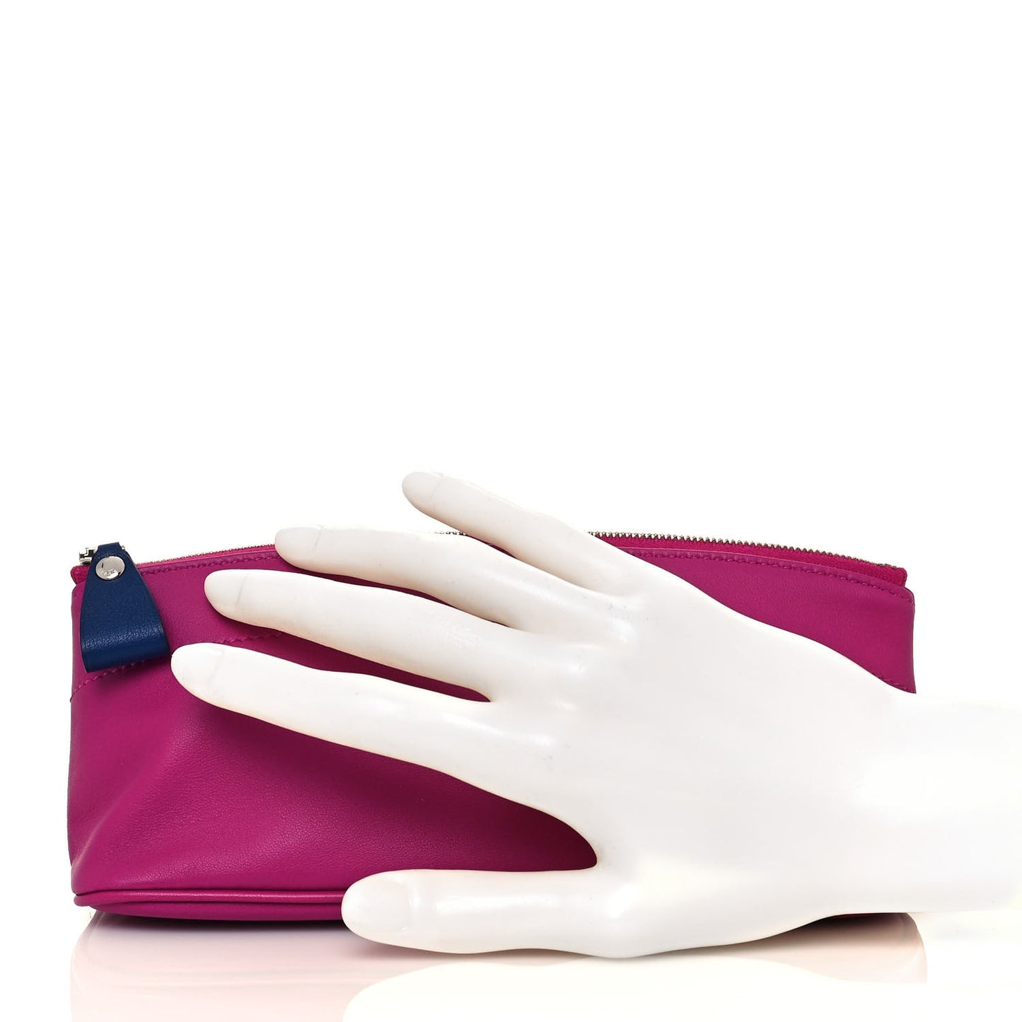 Milo Lambskin Tohubohu Pouch PM Rose Pourpre Bleu Saphir