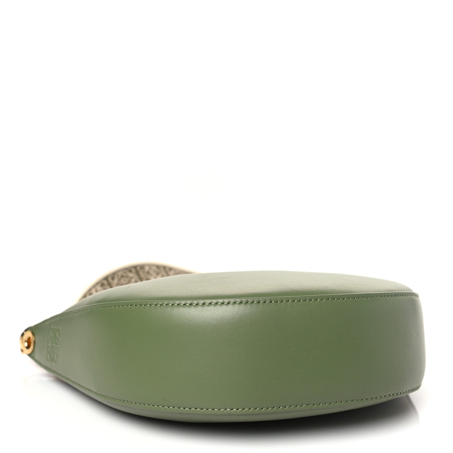 Loewe Satin Calfskin Jacquard Small Luna Bag Avocado Green 4 of 8