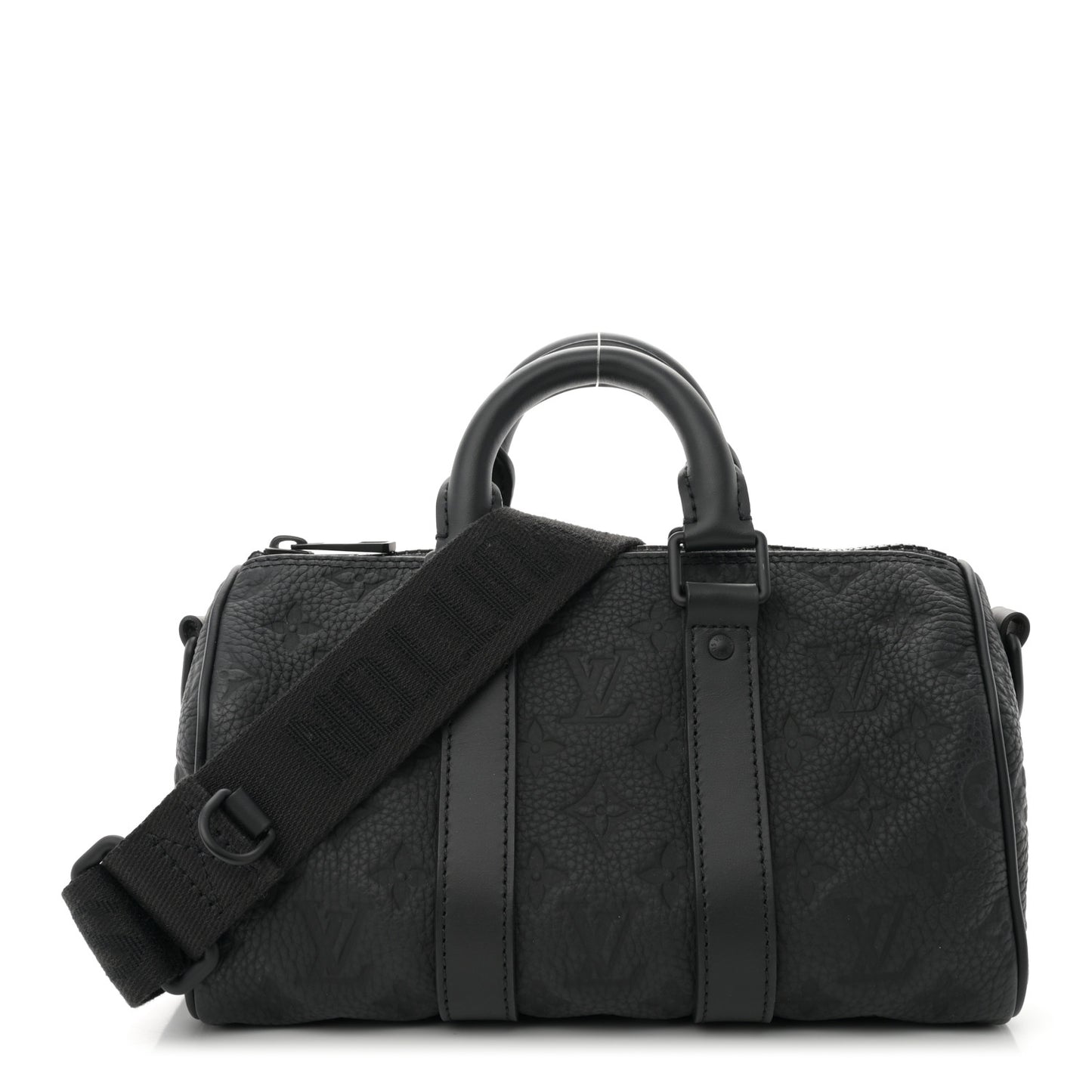 Monogram Taurillon Keepall Bandouliere 25 Black