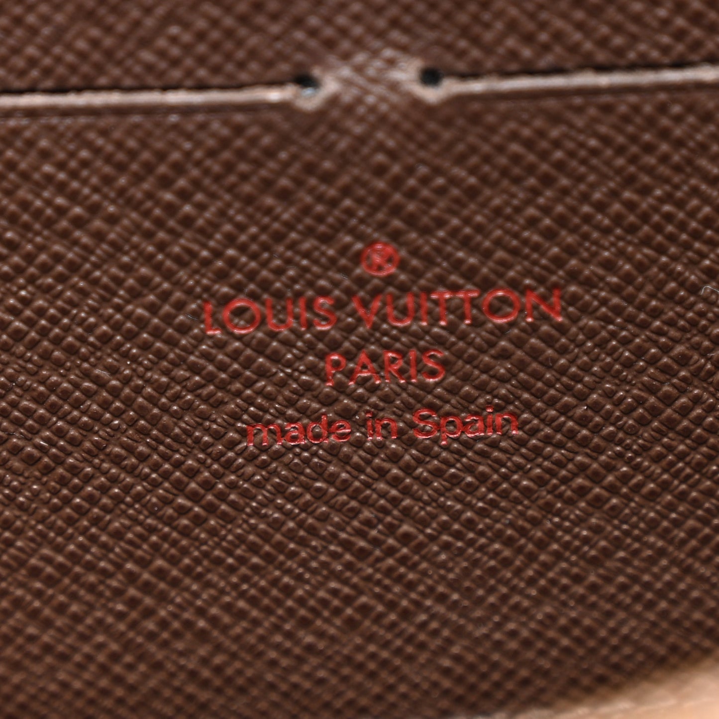 Damier Ebene Zippy Wallet