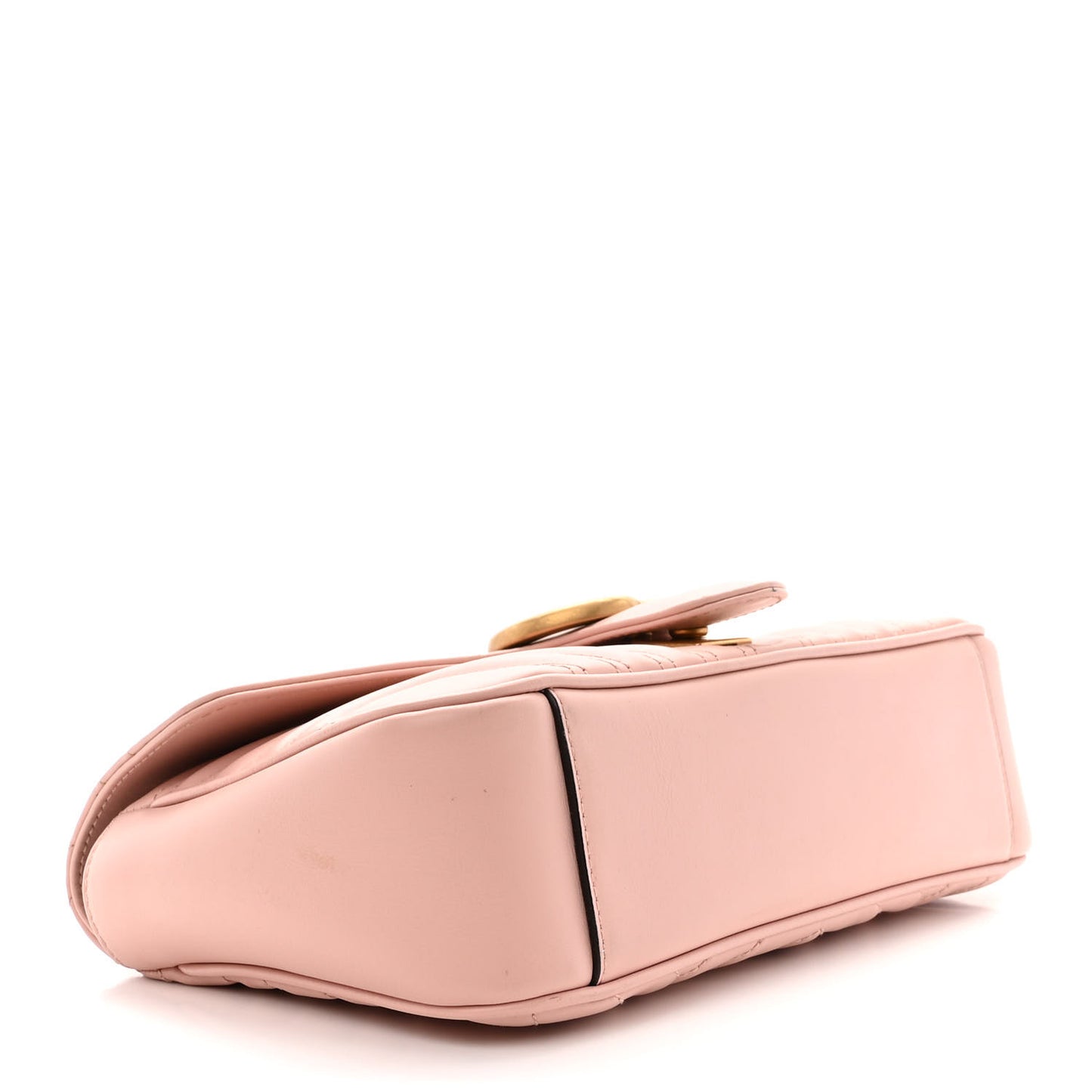 Calfskin Matelasse Small GG Marmont Shoulder Bag Perfect Pink