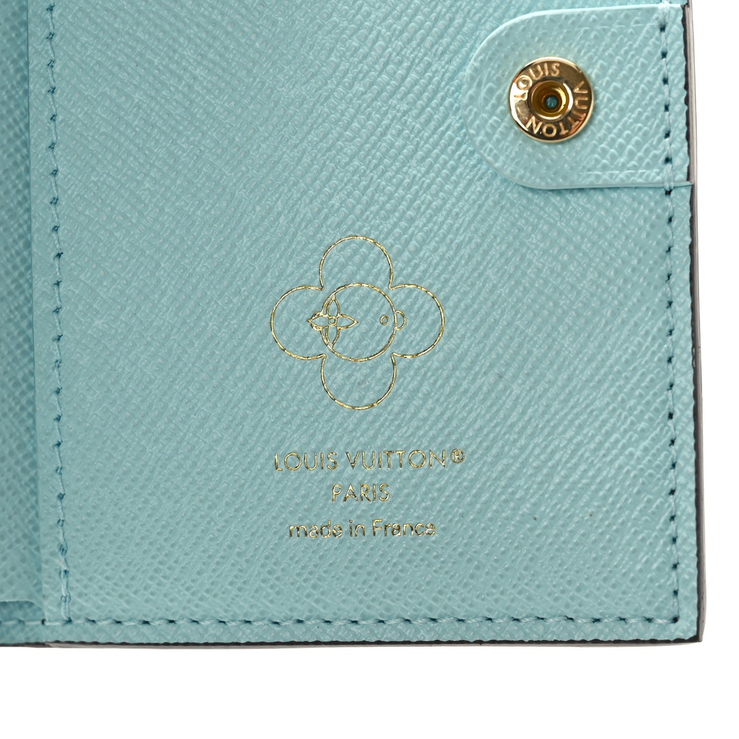 Monogram Snow Show Lisa Wallet Azur Frost