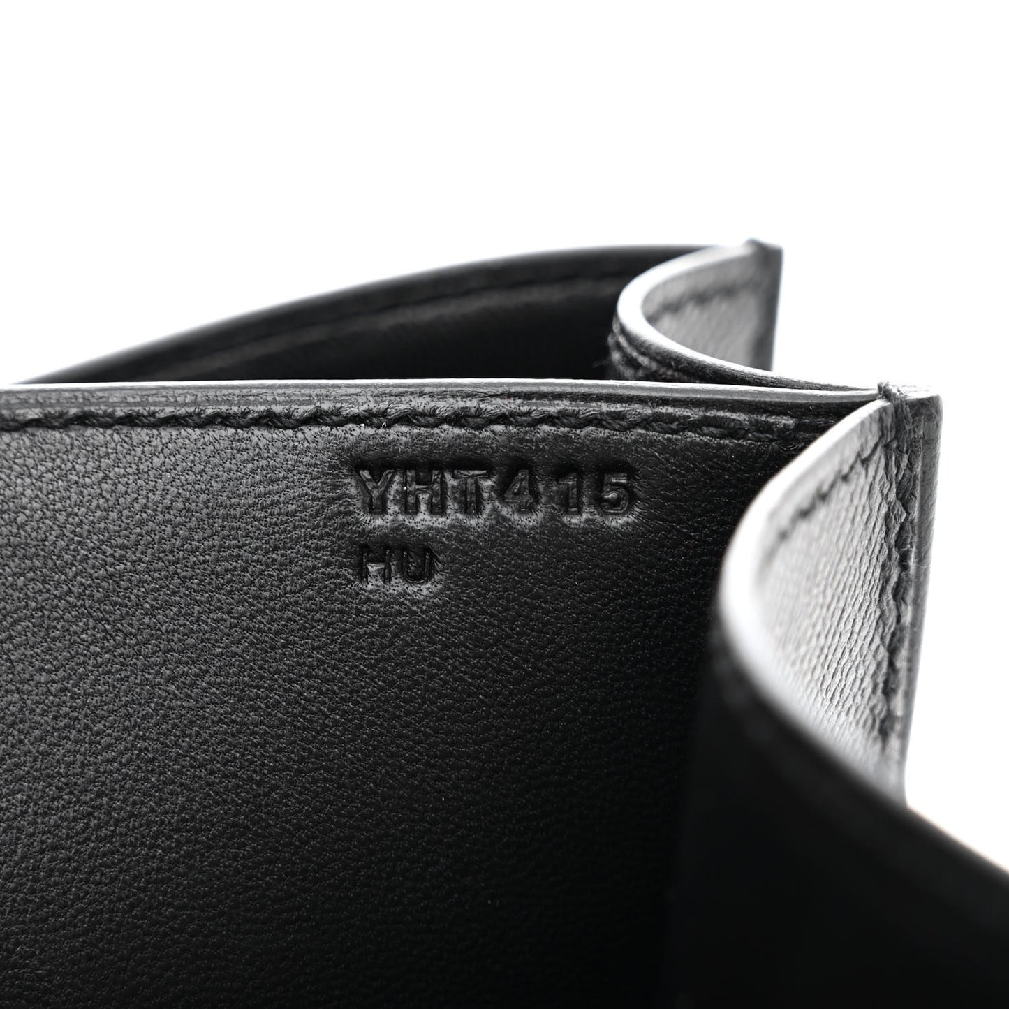 Madame Calfskin Lizard Constance 24 Black Ombre