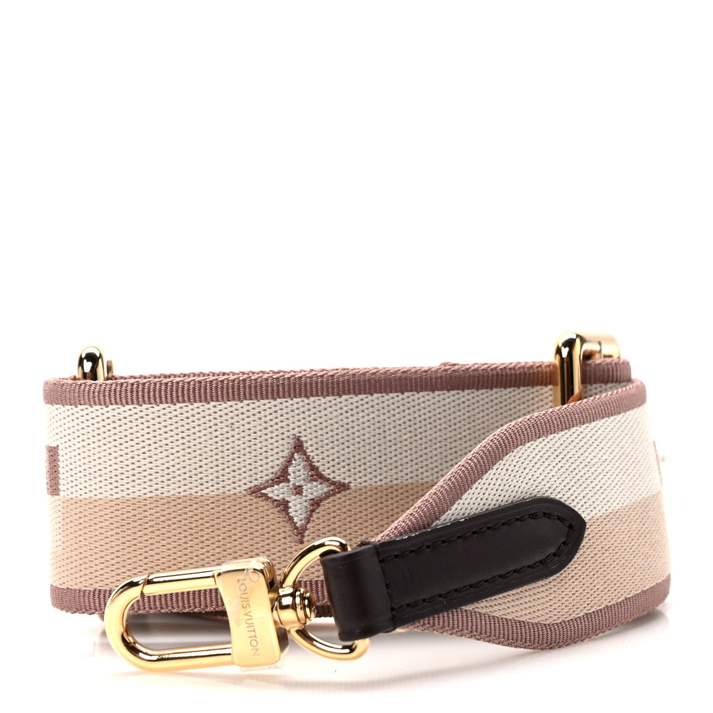 Jacquard Speedy Bandouliere 20 Shoulder Strap Beige Brown
