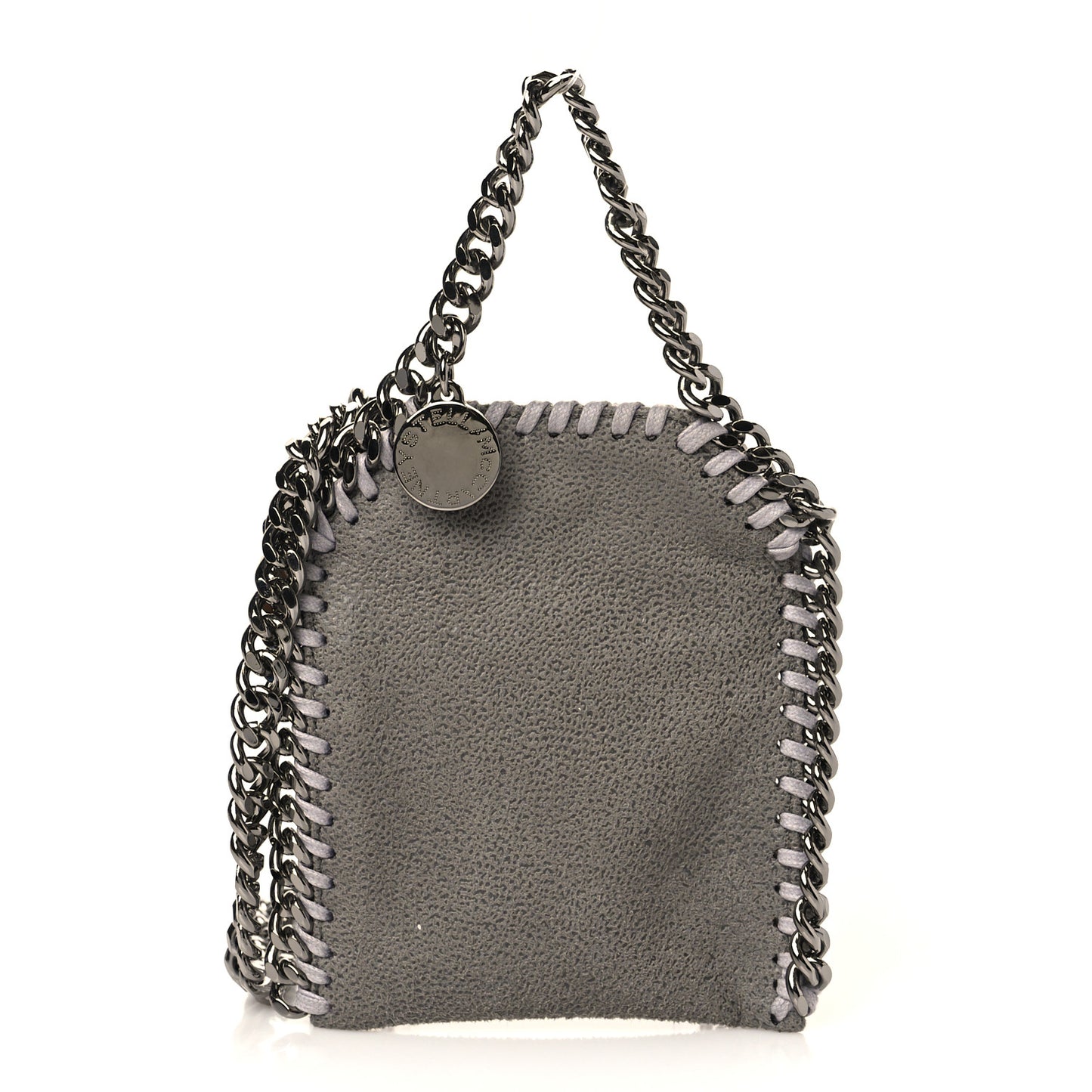 Shaggy Deer Micro Falabella Tote Grey
