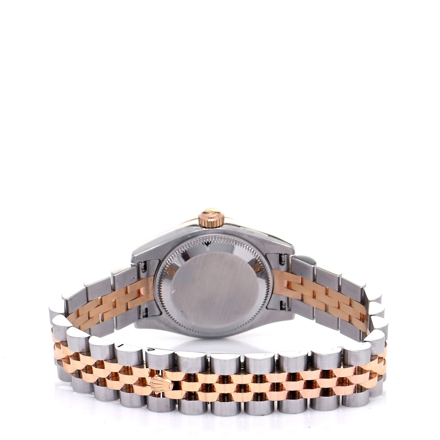 Stainless Steel 18K Everose Gold Diamond 26mm Oyster Perpetual Datejust Watch Pink Jubilee 179171