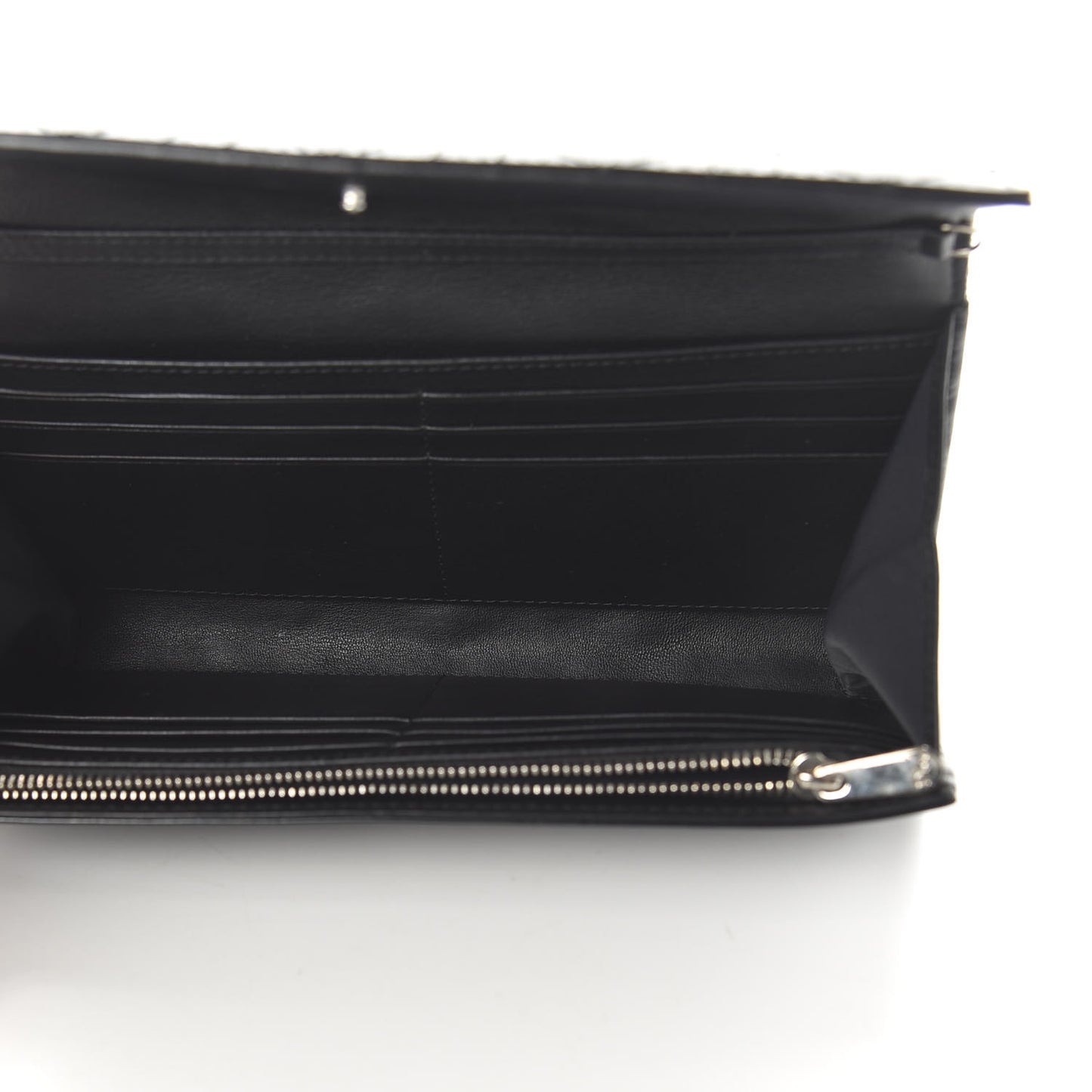 Patent Cannage Rendez-vous Chain Wallet Black