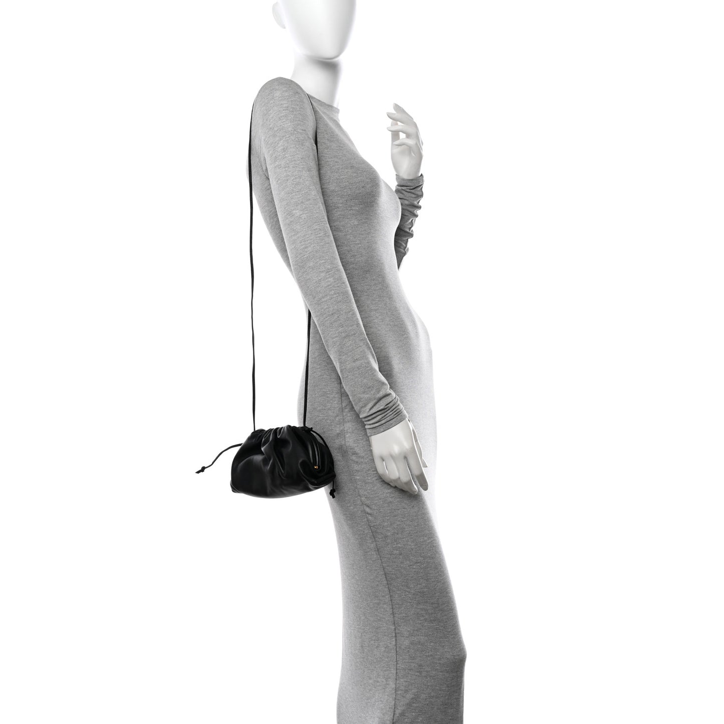 Butter Calfskin The Mini Pouch Black