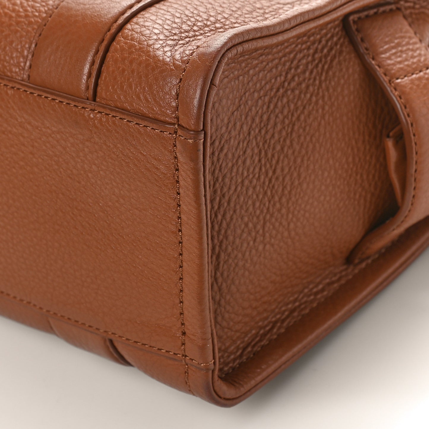 Grained Calfskin Medium The Tote Bag Argan Oil