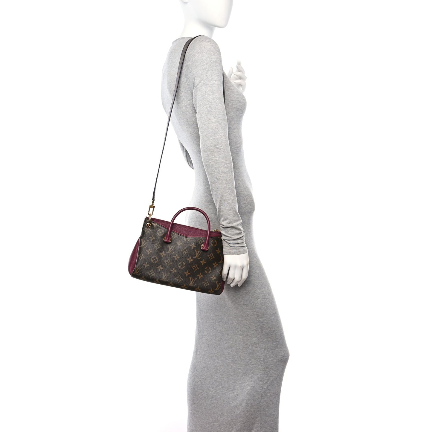 Monogram Pallas Full BB Raisin