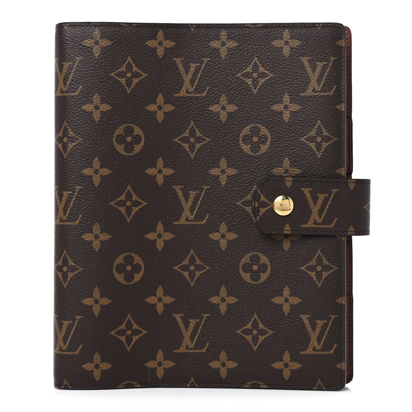 Monogram Large Ring Agenda Cover