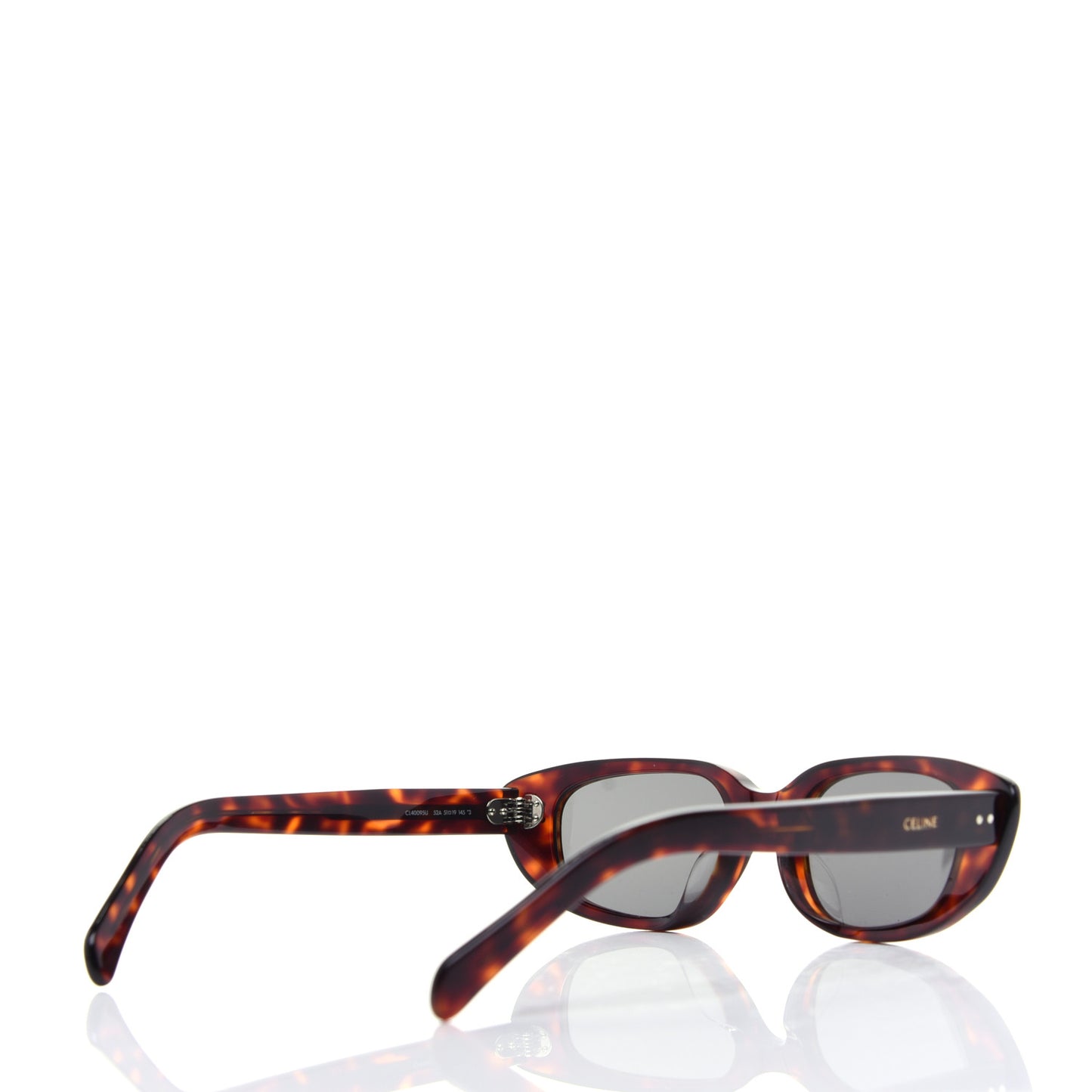 Acetate Cat Eye Sunglasses CL40095U Tortoise