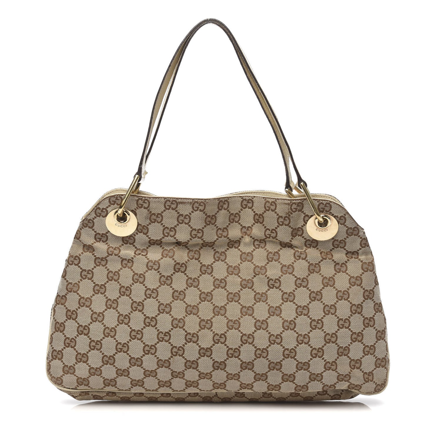 Monogram Medium Eclipse Shoulder Bag Off White