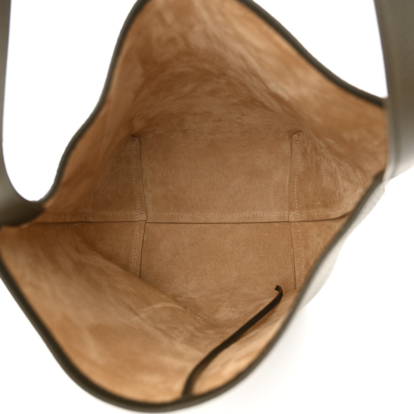 Grained Calfskin Medium N/S Park Tote Olive