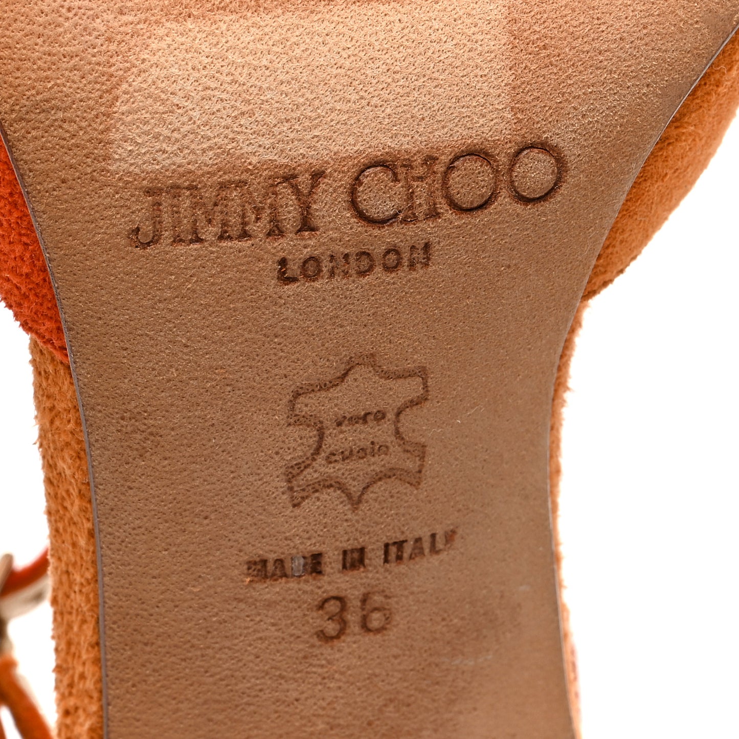 Suede Pointy Toe Romy 60 Pumps 36 Orange