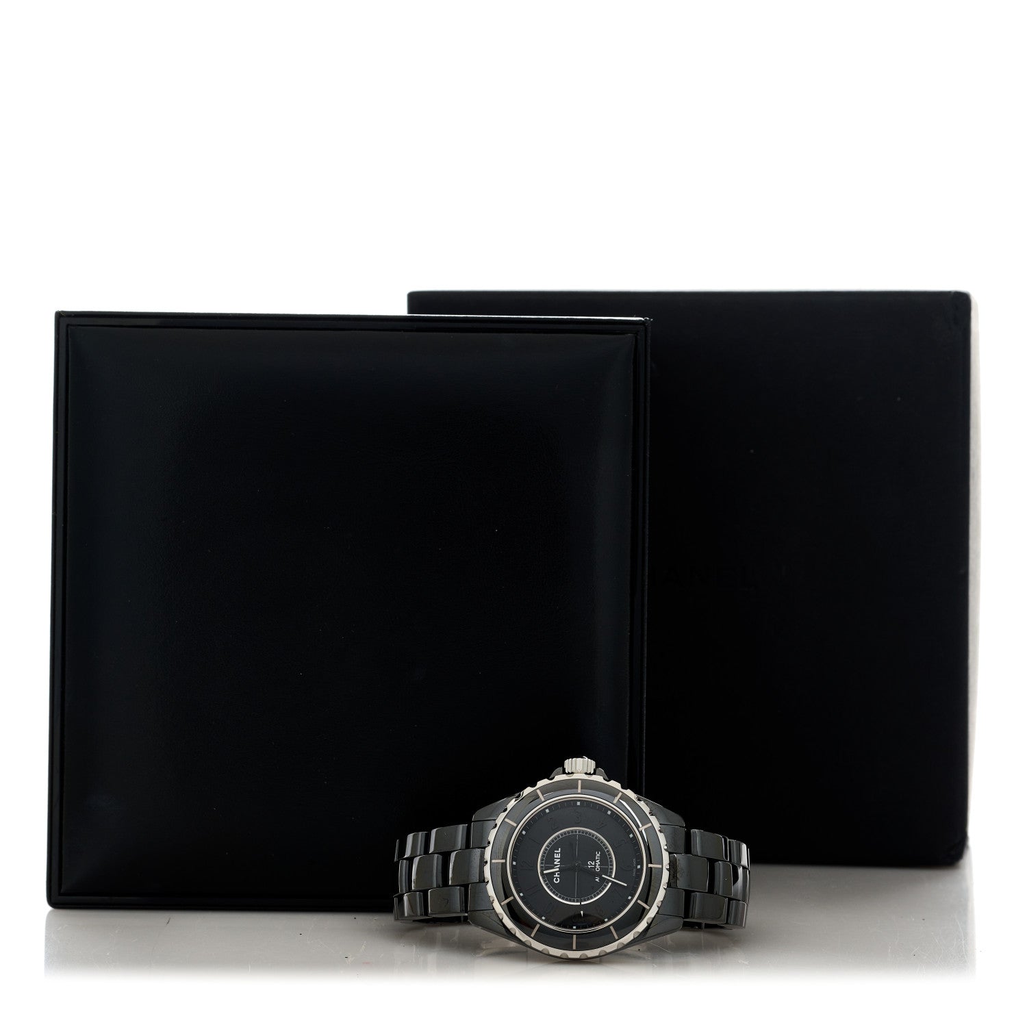 Chanel Stainless Steel Ceramic 38mm J12 Phantom Automatic Watch Black 5 of 5