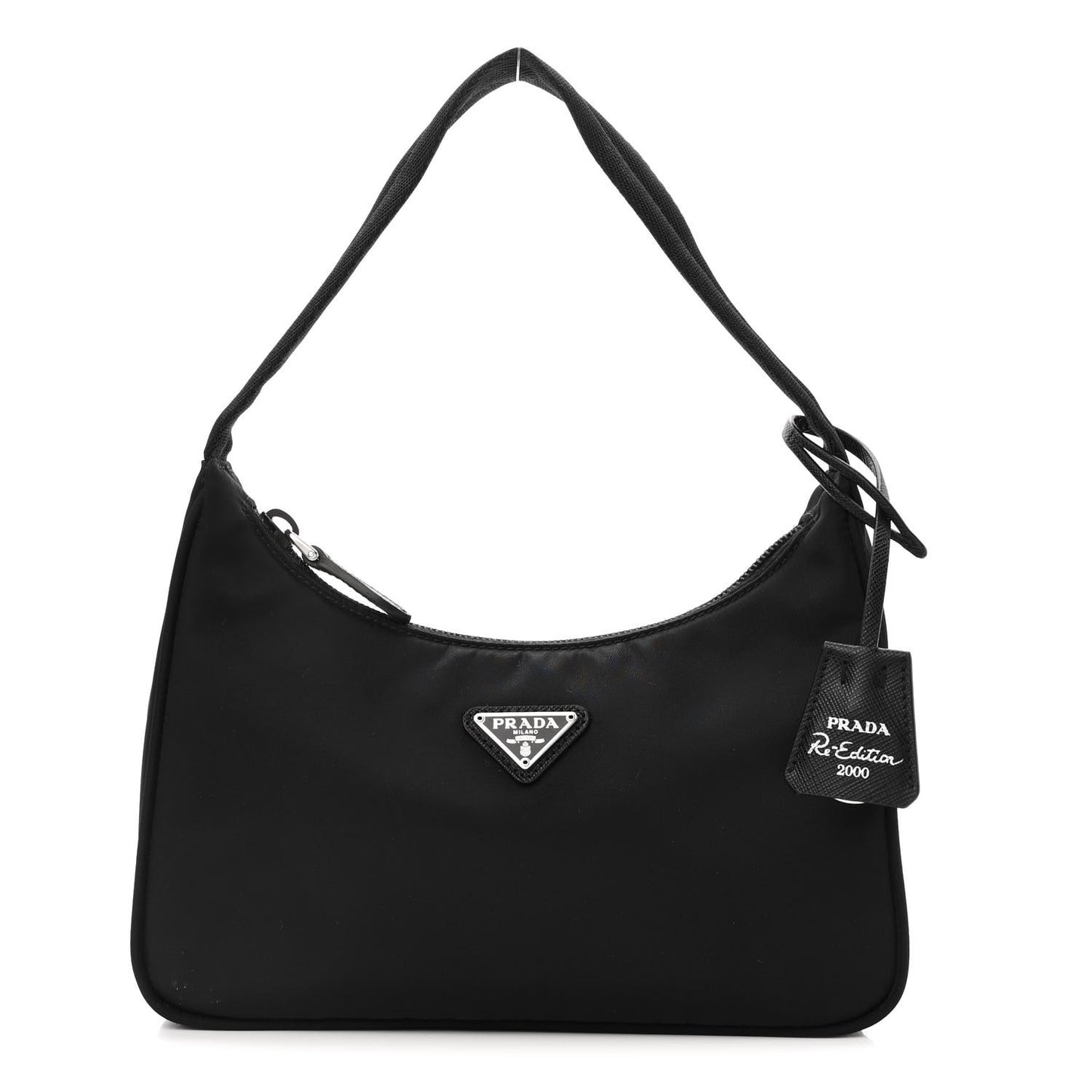 Tessuto Nylon Mini Re-Edition 2000 Bag Black