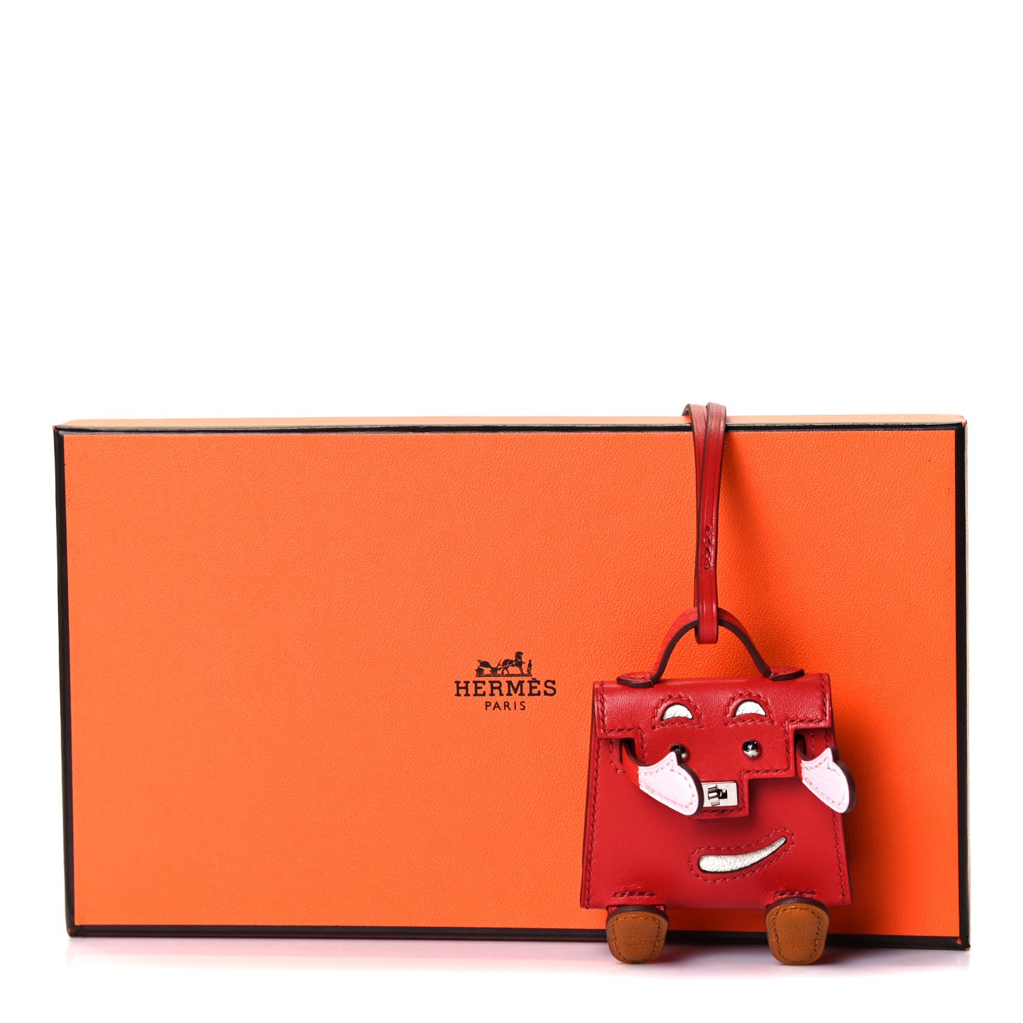 Tadelakt Chevre Mysore Kelly Quelle Idole Bag Charm Rose Sakura Sanguine Nata Sesame